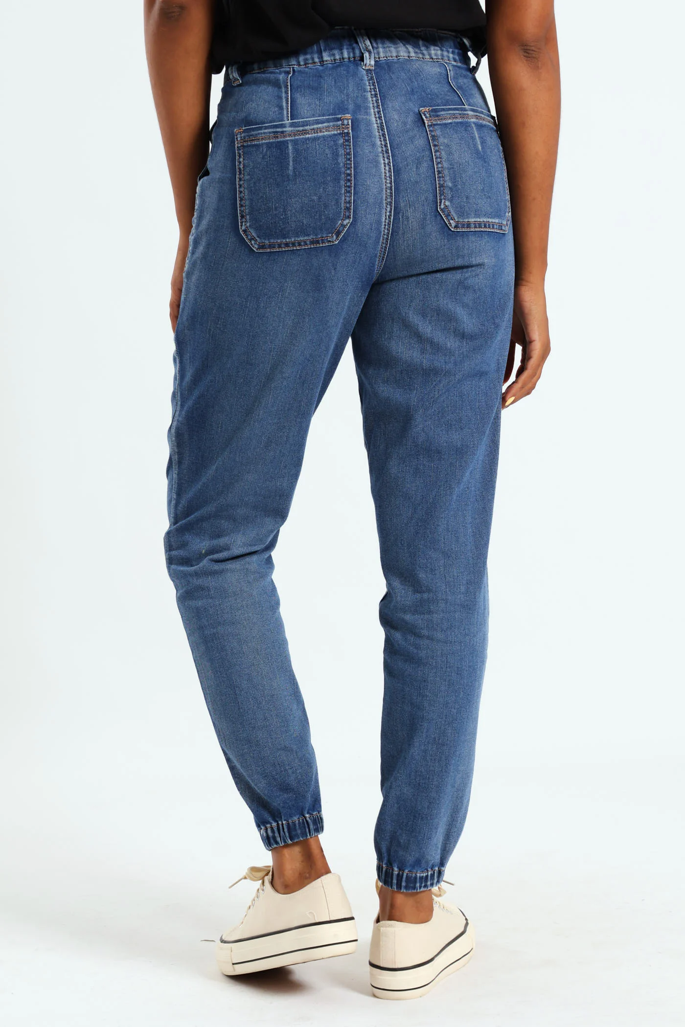 Utility Jogger Jean - Dark Wash Ink - Image 2