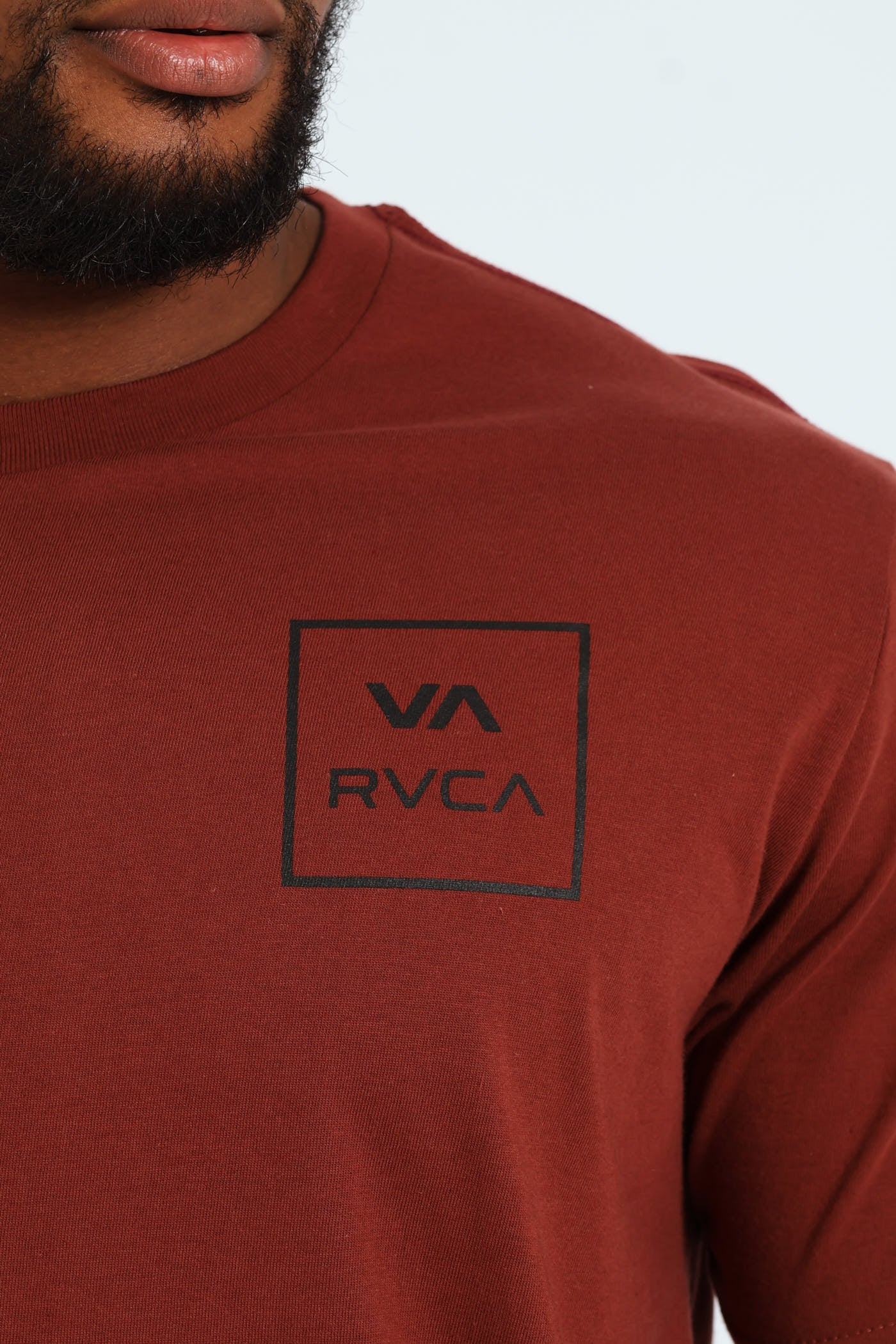 VA All The Way Red Stitch Tee - Brick - Image 4