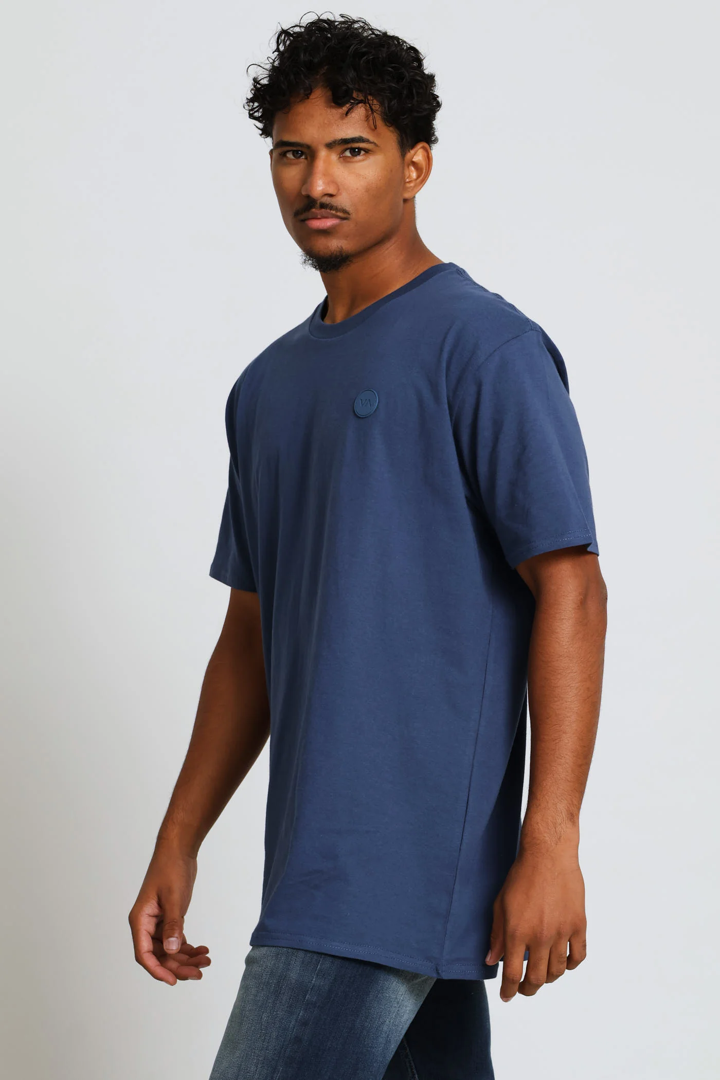 Va Circle Icon Short Sleeve Tee - Royal Blue - Image 3