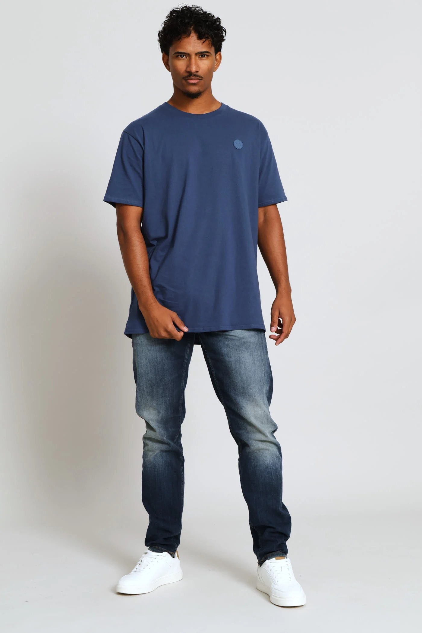 Va Circle Icon Short Sleeve Tee - Royal Blue - Image 6