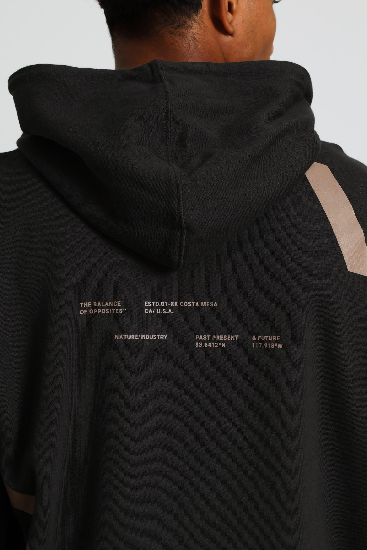Va Divided Hoodie - Charcoal - Image 2