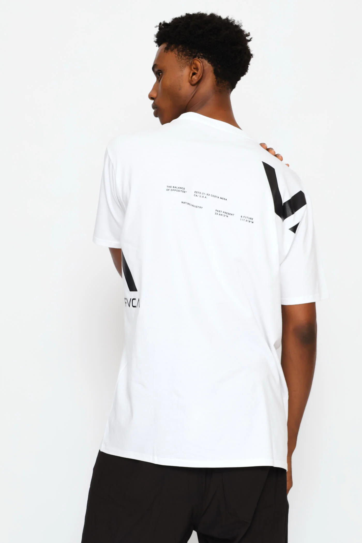 Va Divided Tee - White - Image 2