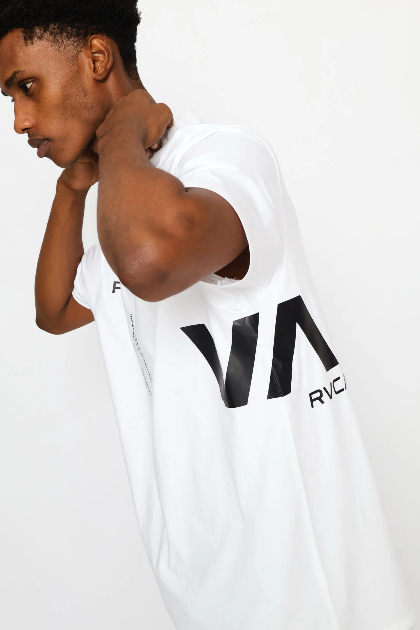 Va Divided Tee - White - Image 4