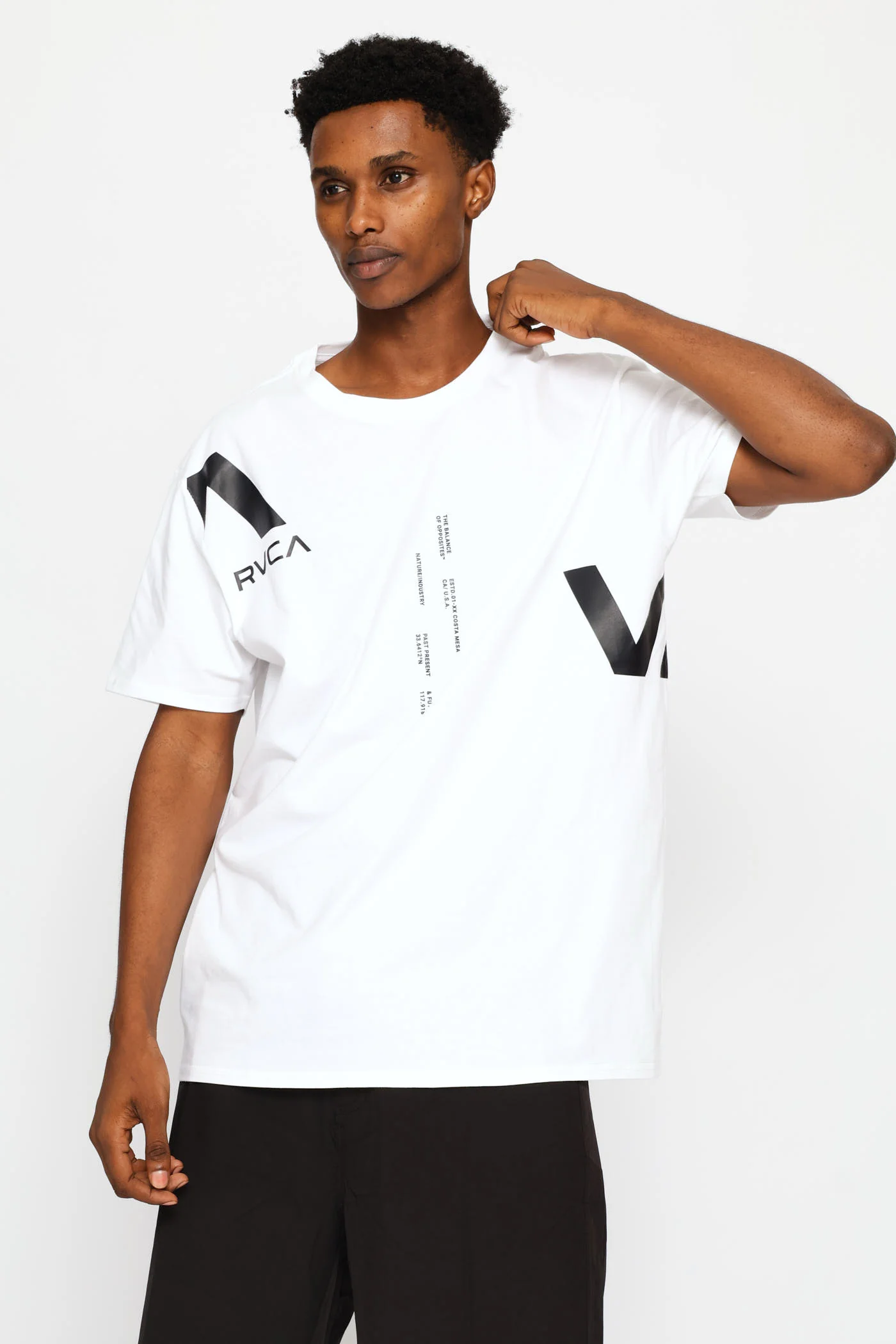 Va Divided Tee - White - Image 5