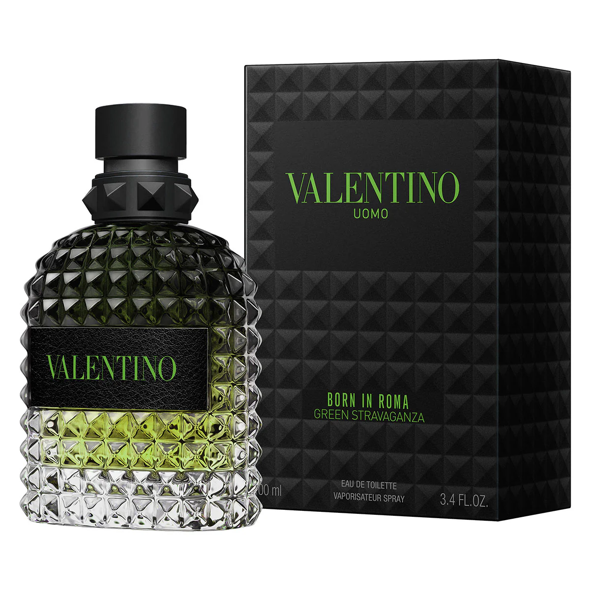 Born In Roma Uomo Green Stravaganza Eau de Toilette - Image 4