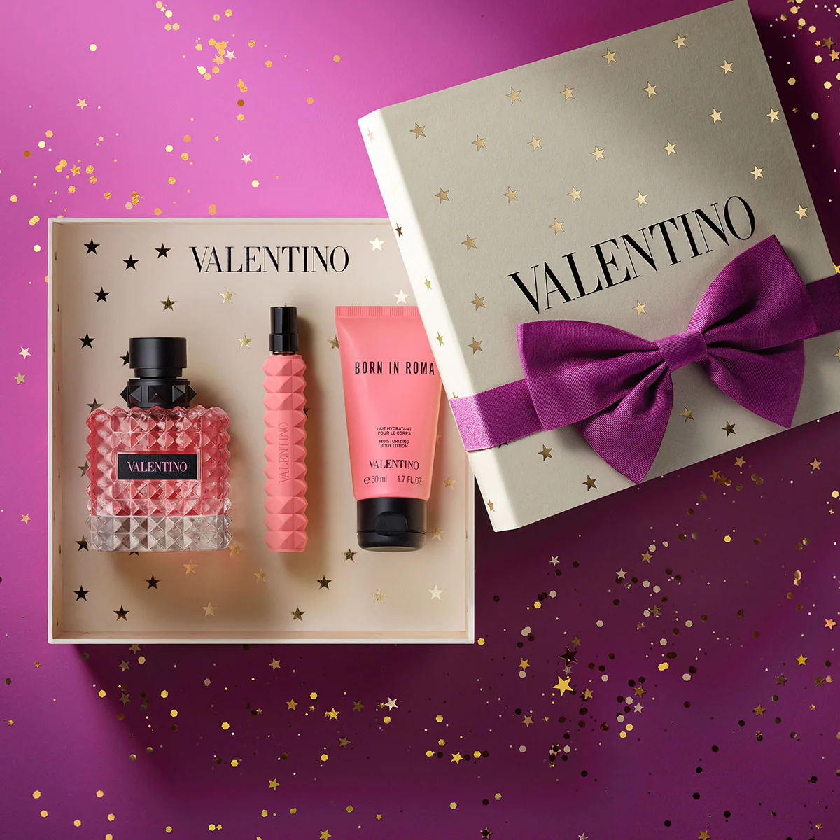 Born in Roma Donna Eau de Parfum Gift Set - Image 4