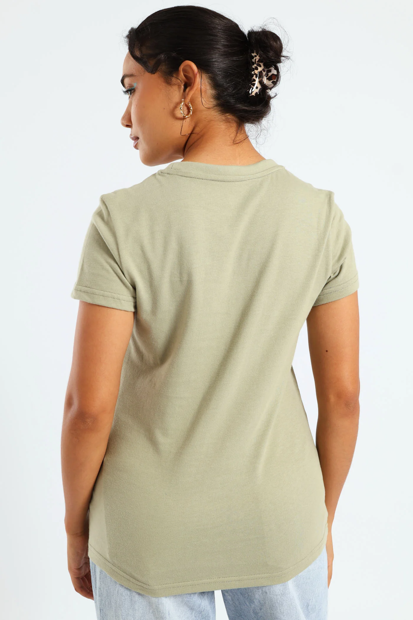 Varsity Graphic Tee - Fatigue - Image 4