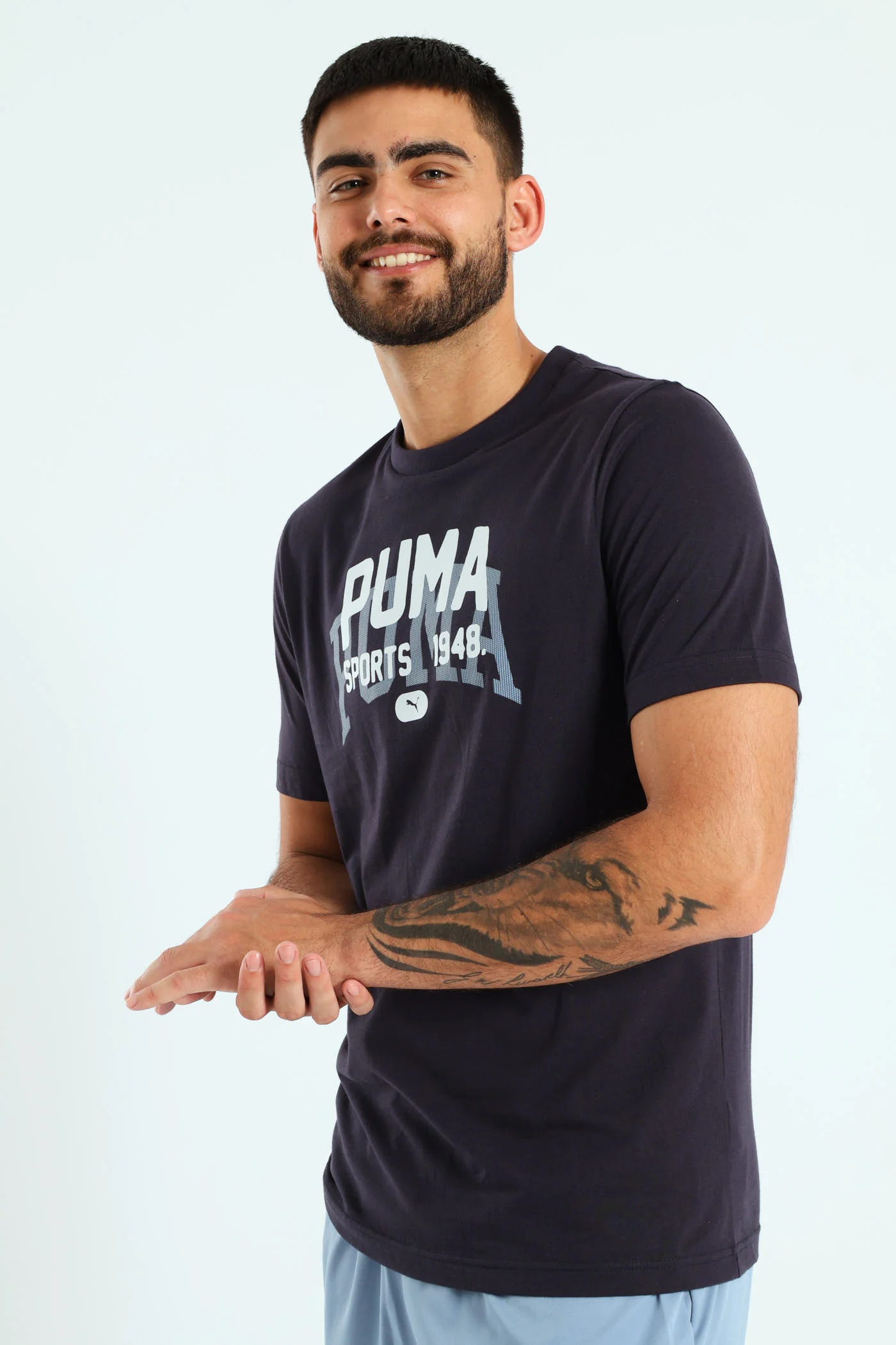 Varsity Graphic Tee - Navy - Image 3