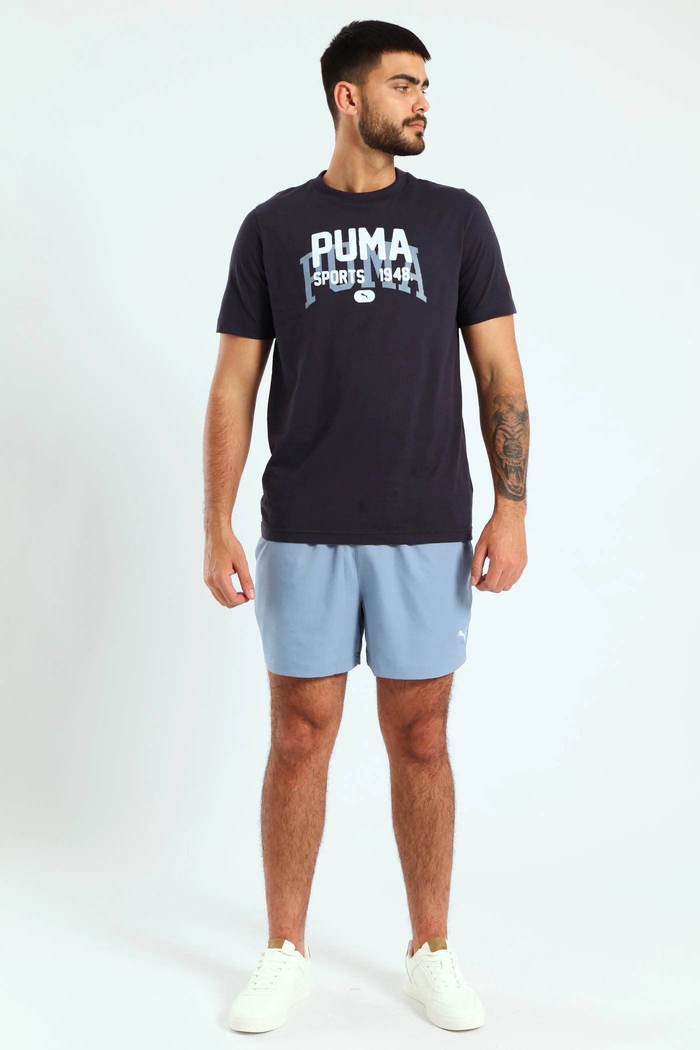 Varsity Graphic Tee - Navy - Image 5