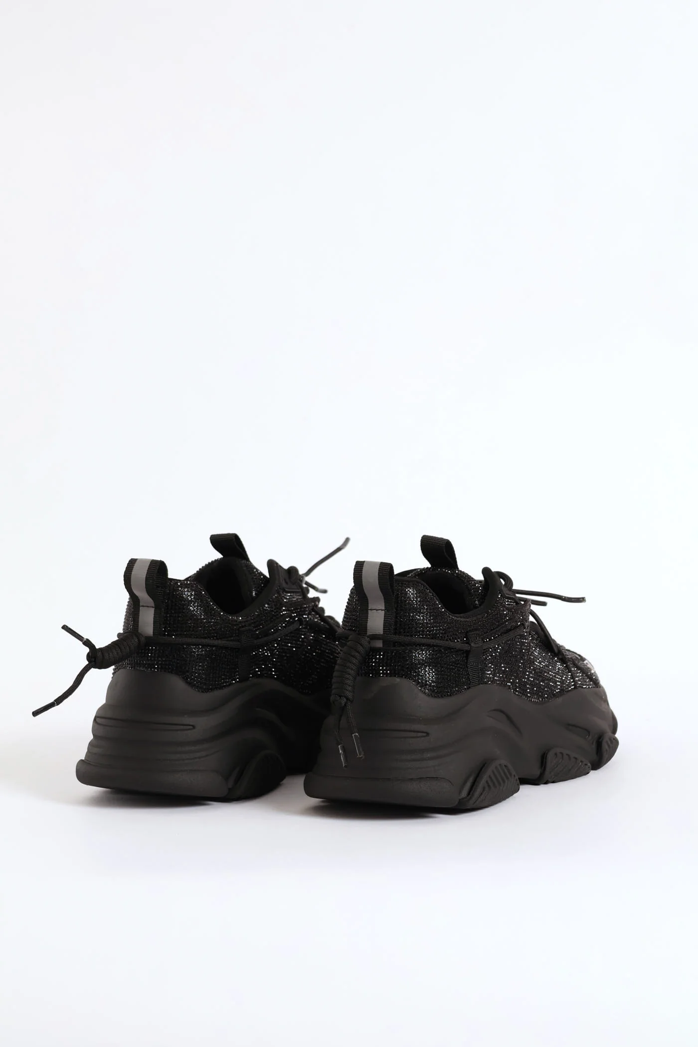 Vault Sequin Chunky Sneaker - Black - Image 6