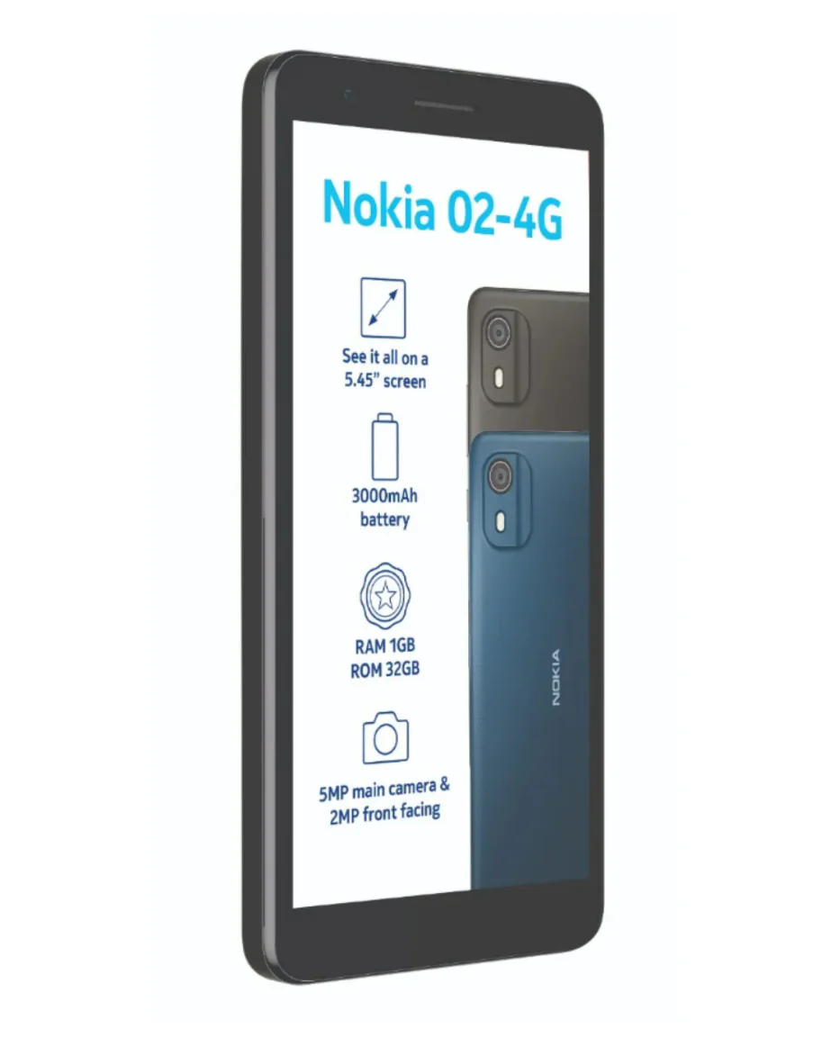 02 32GB Dual Sim Charcoal Cellphone NL - Image 3