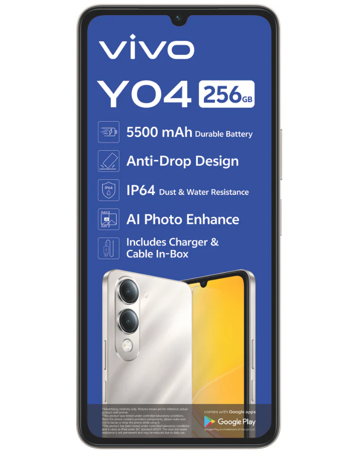 Y04 4GB 256GB Box Deal - Gold - Image 2