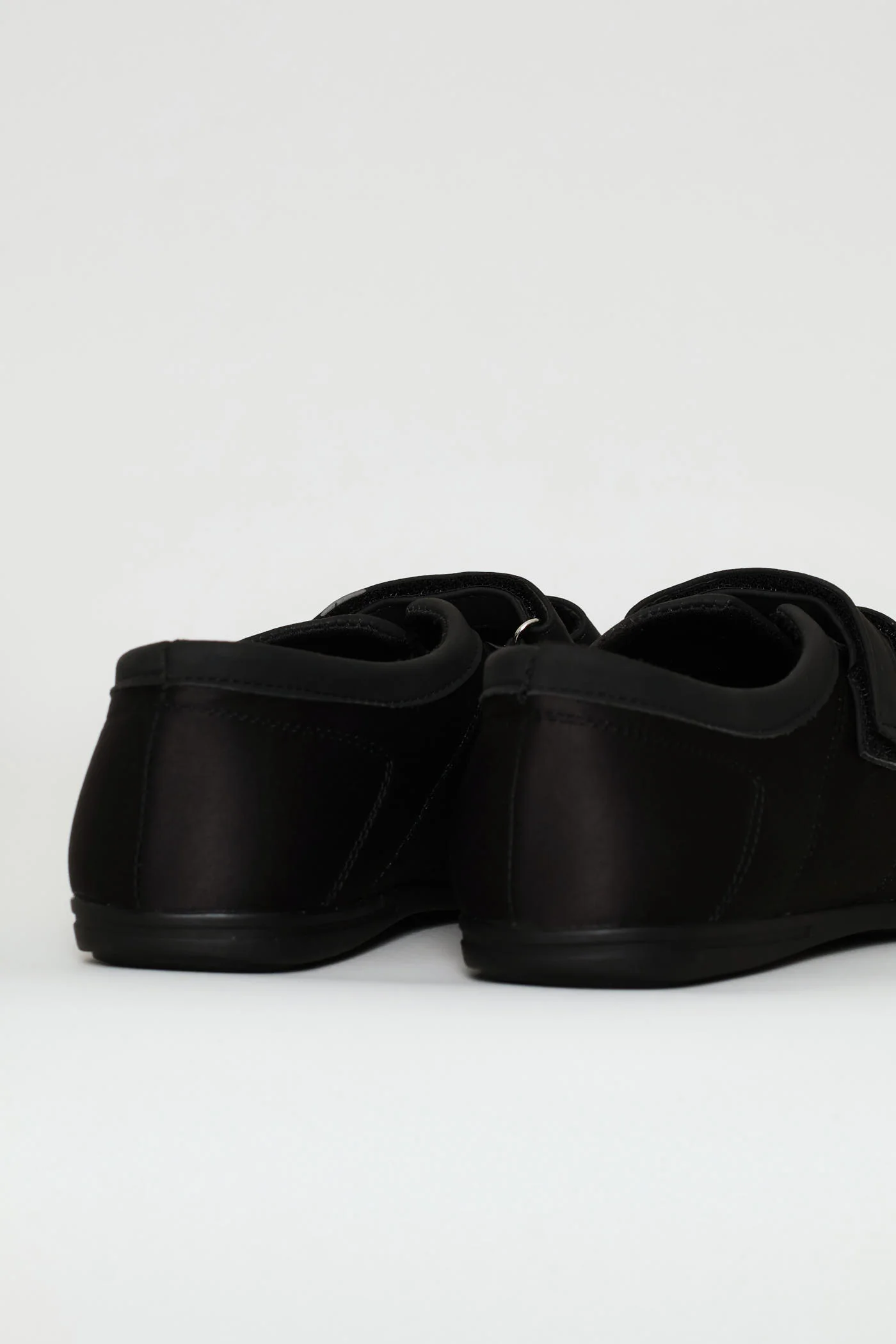 Velcro Strap Ballet Sneaker - Black - Image 5