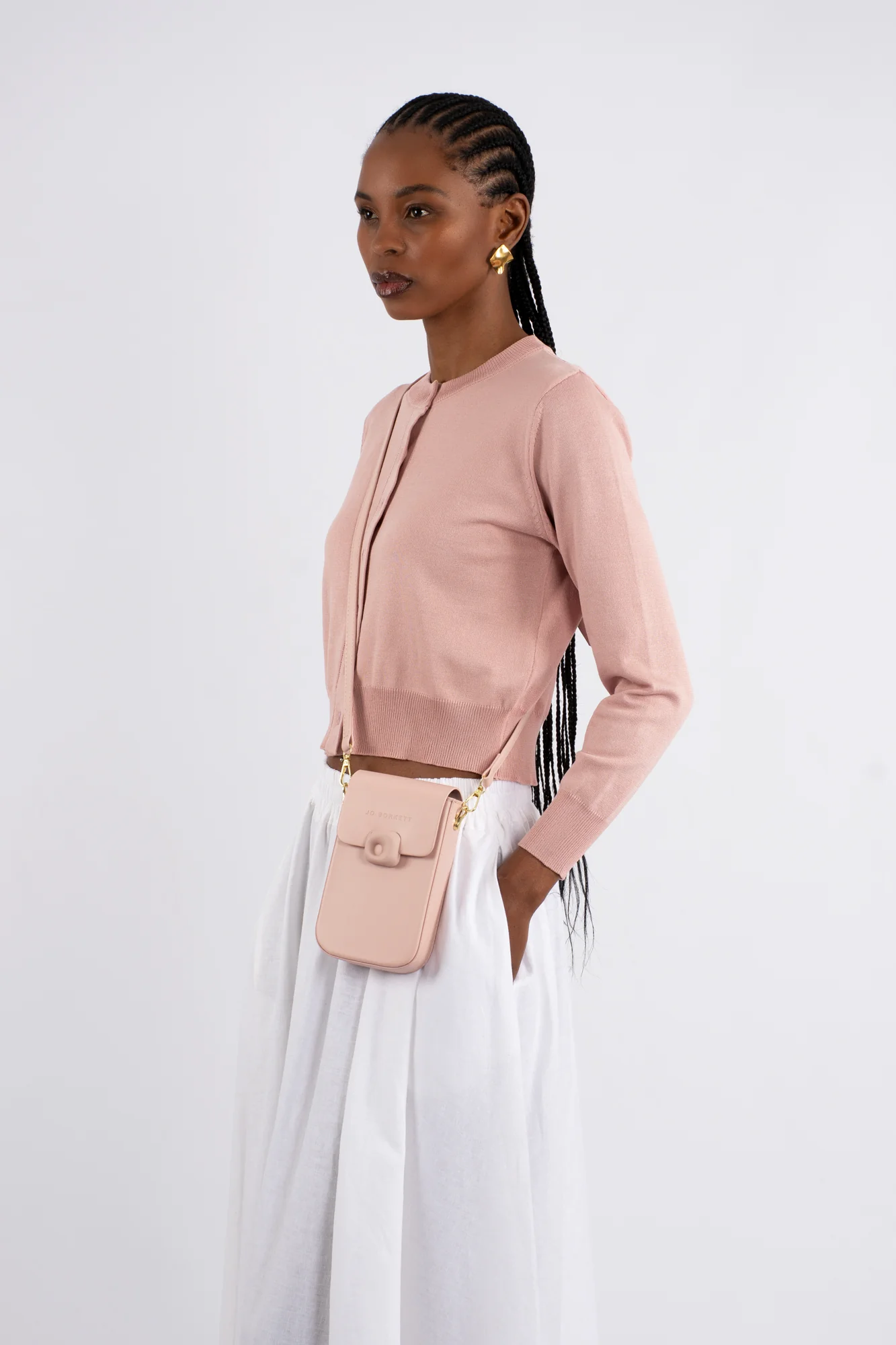Venice Cellphone Bag - Light Pink - Image 2