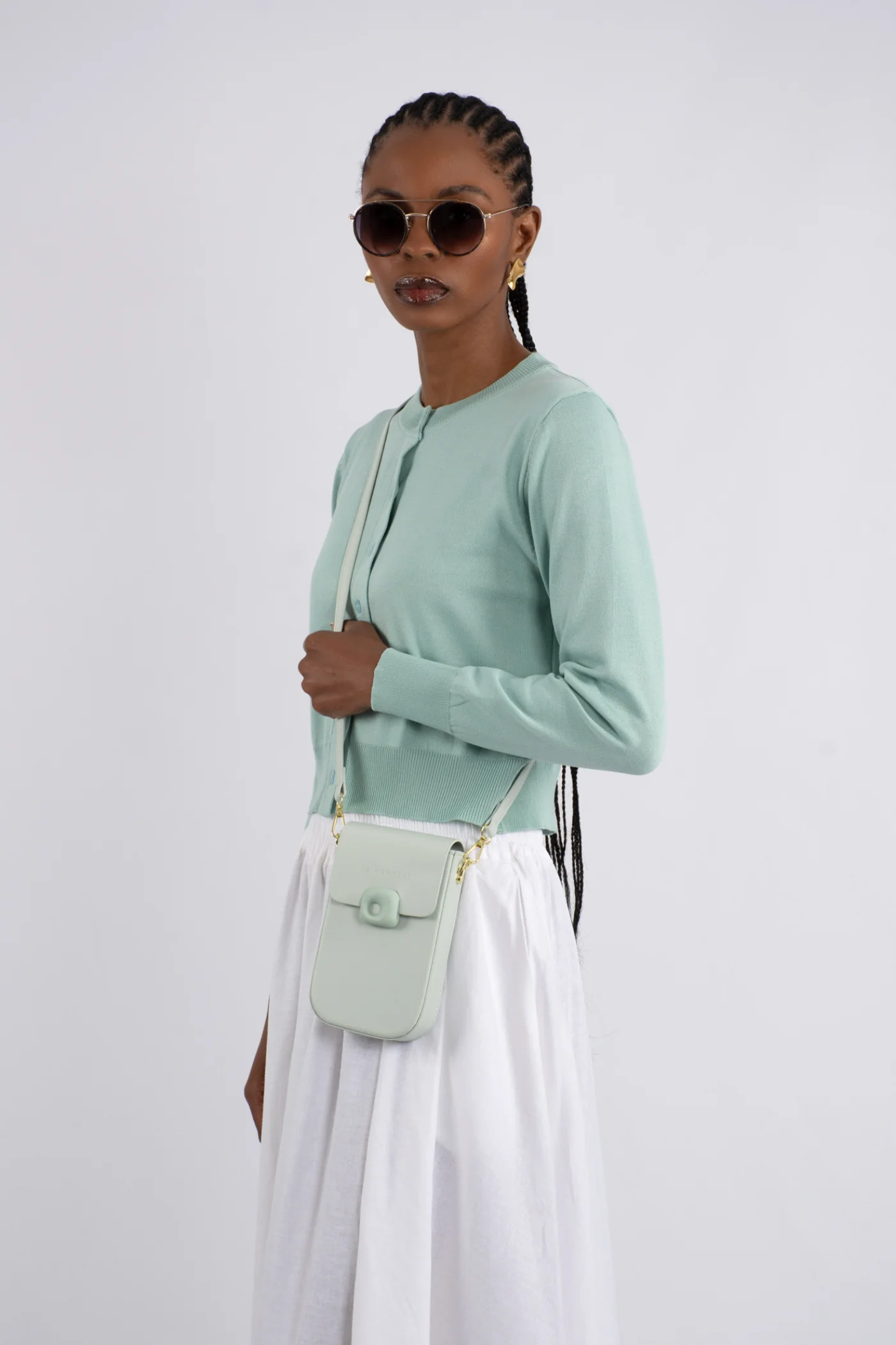 Venice Cellphone Bag - Mint - Image 2