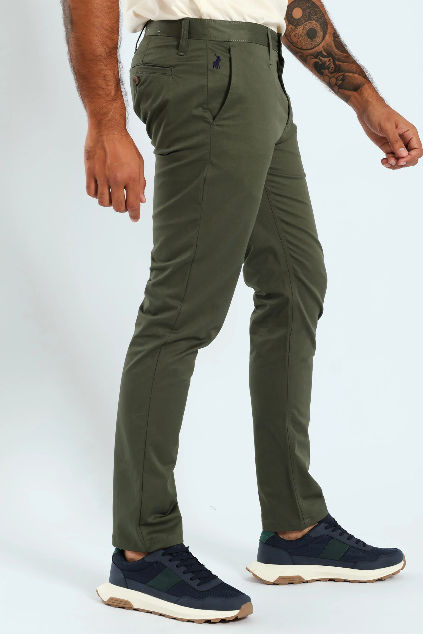 Venice Slim Chino - Fatigue - Image 3