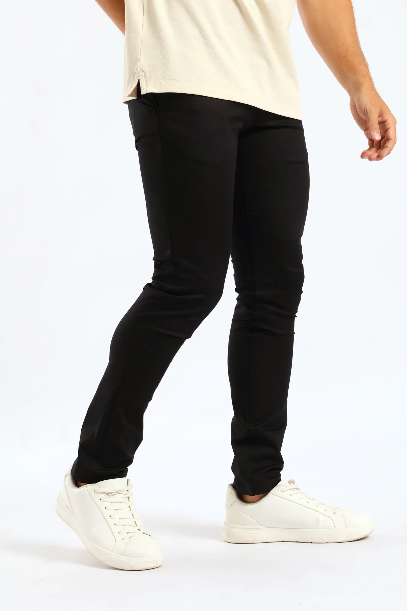 Venice Slim Fit Chino - Black - Image 3