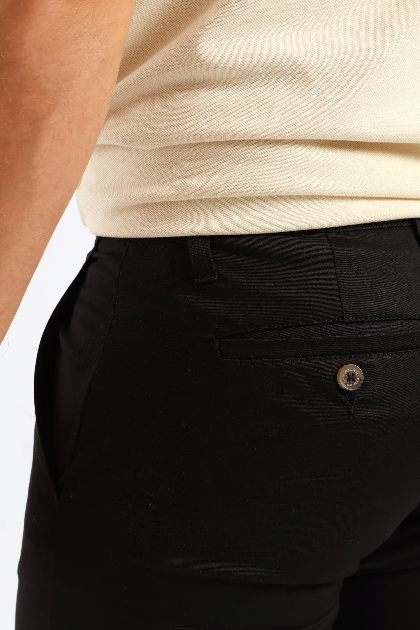 Venice Slim Fit Chino - Black - Image 4