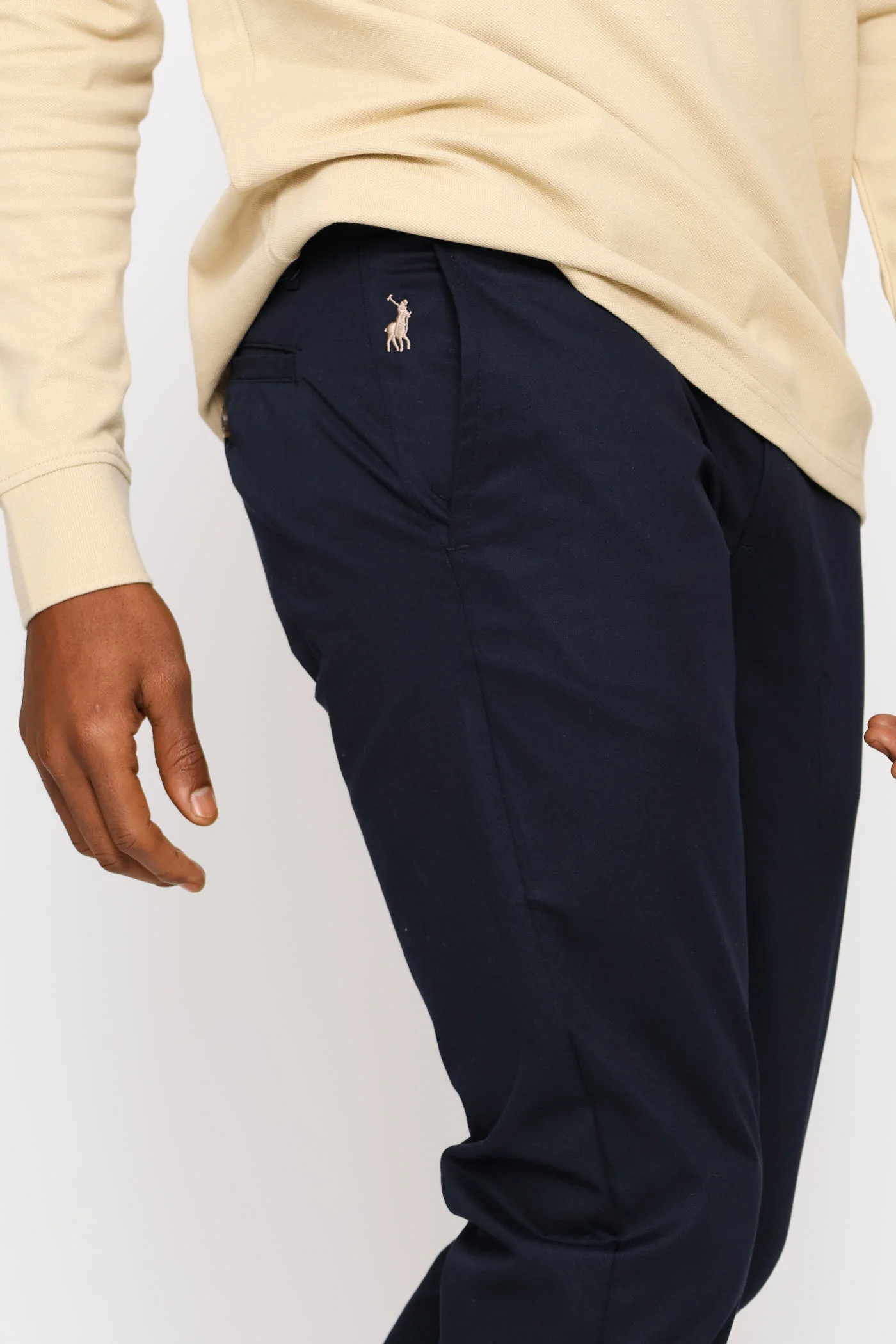 Venice Slim Fit Chino - Navy - Image 5