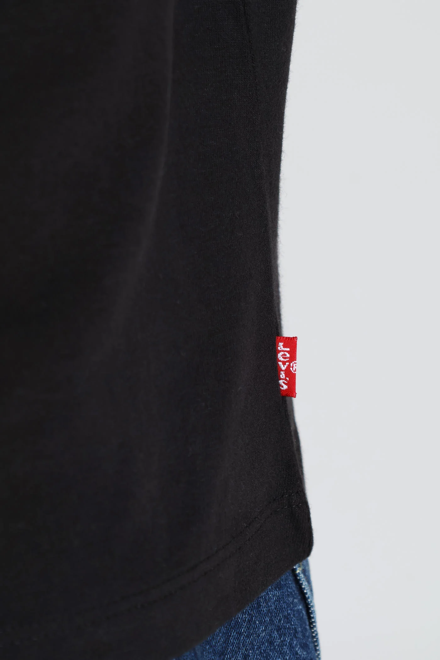 Ventura Henley Tee - Black - Image 4