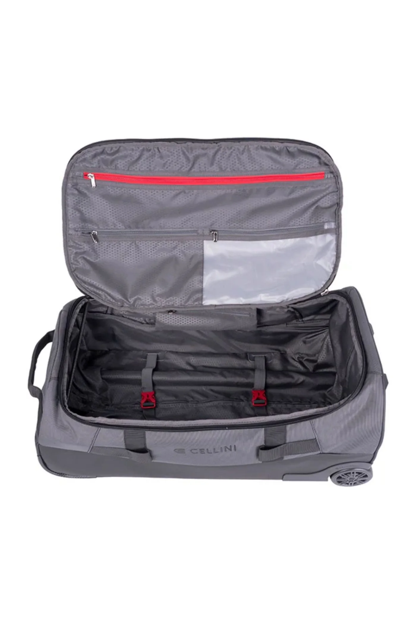 Venture Carry On Trolley Duffle - Grey - Image 2