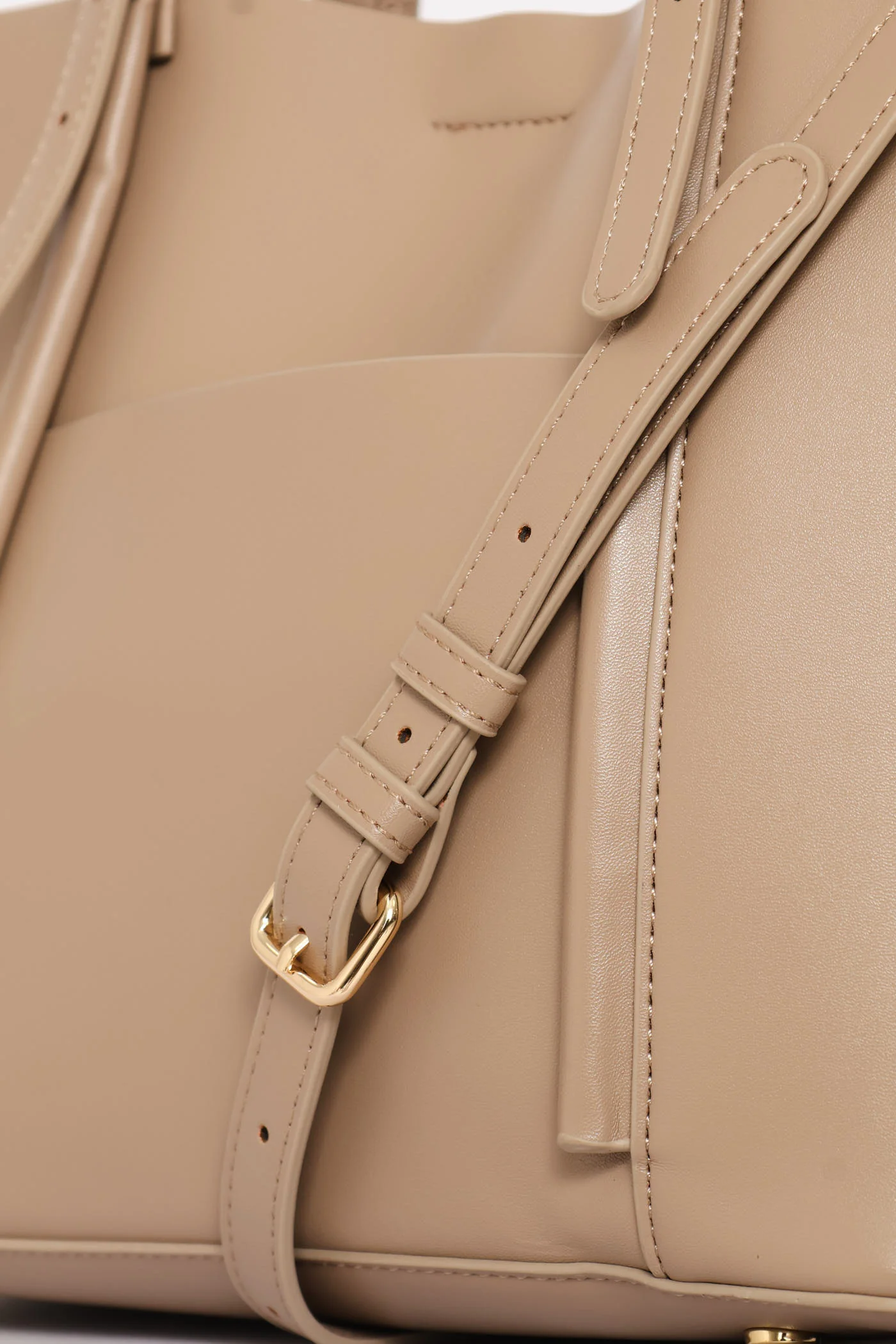 Veralia Classic Tote Bag - Taupe - Image 6