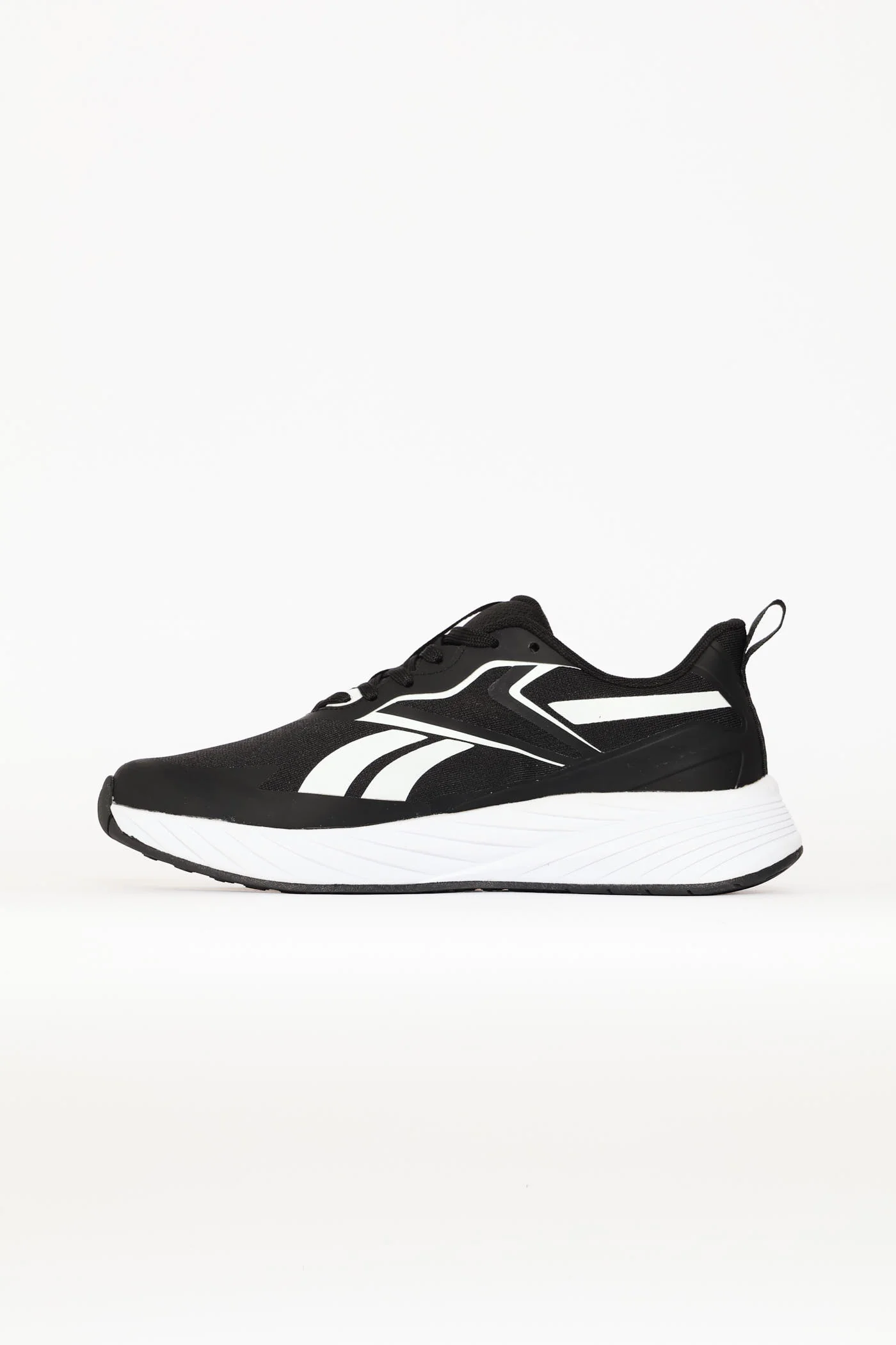 Verse Lace Up Trainer - Black/White - Image 5