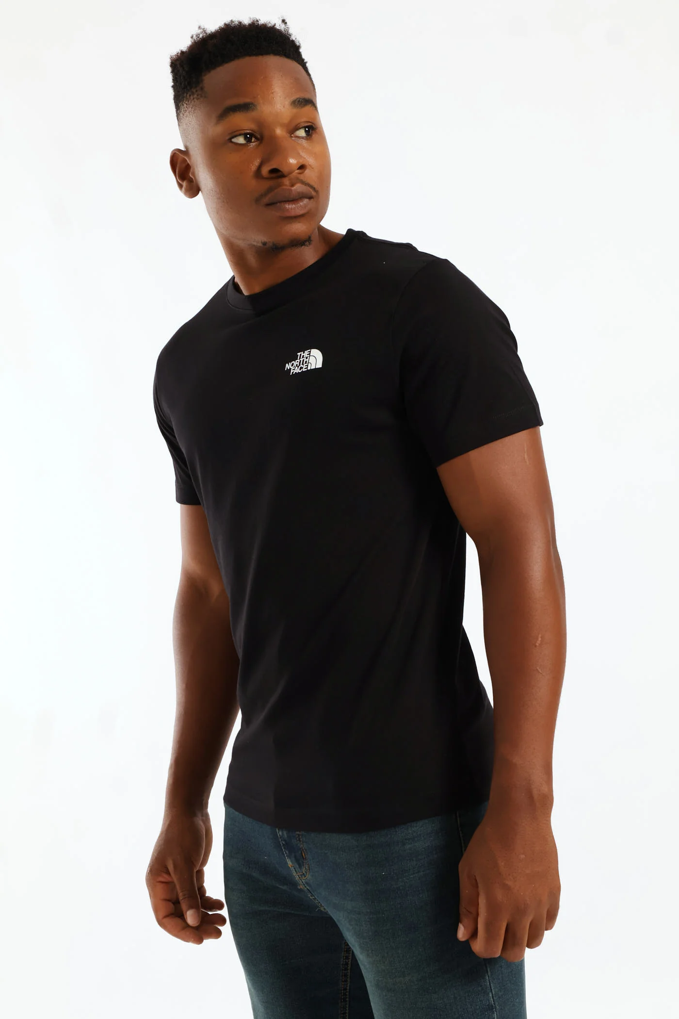 Vertical Regular Tee - Black - Image 5