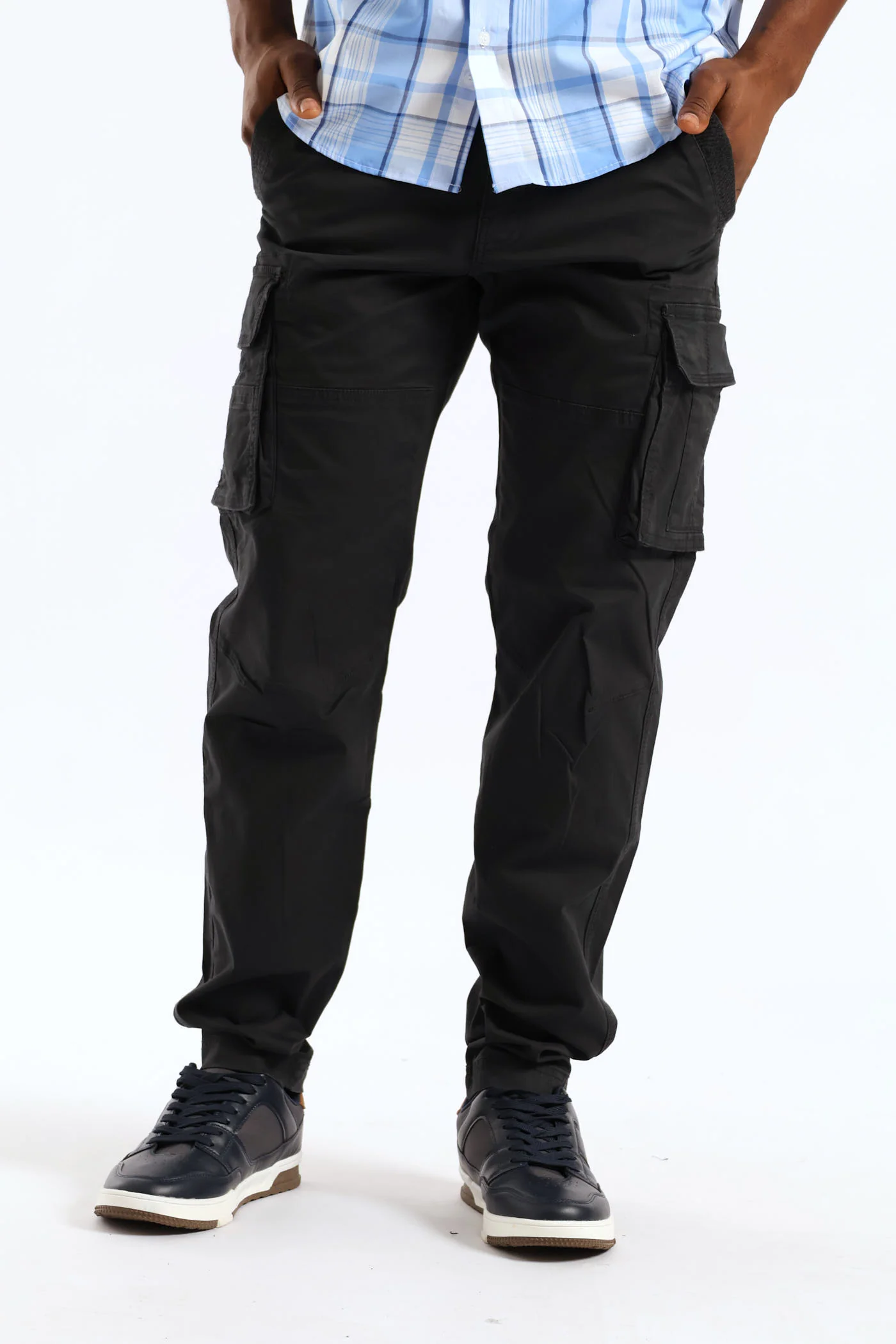 Vintage Cargo Pants - Navy - Image 3