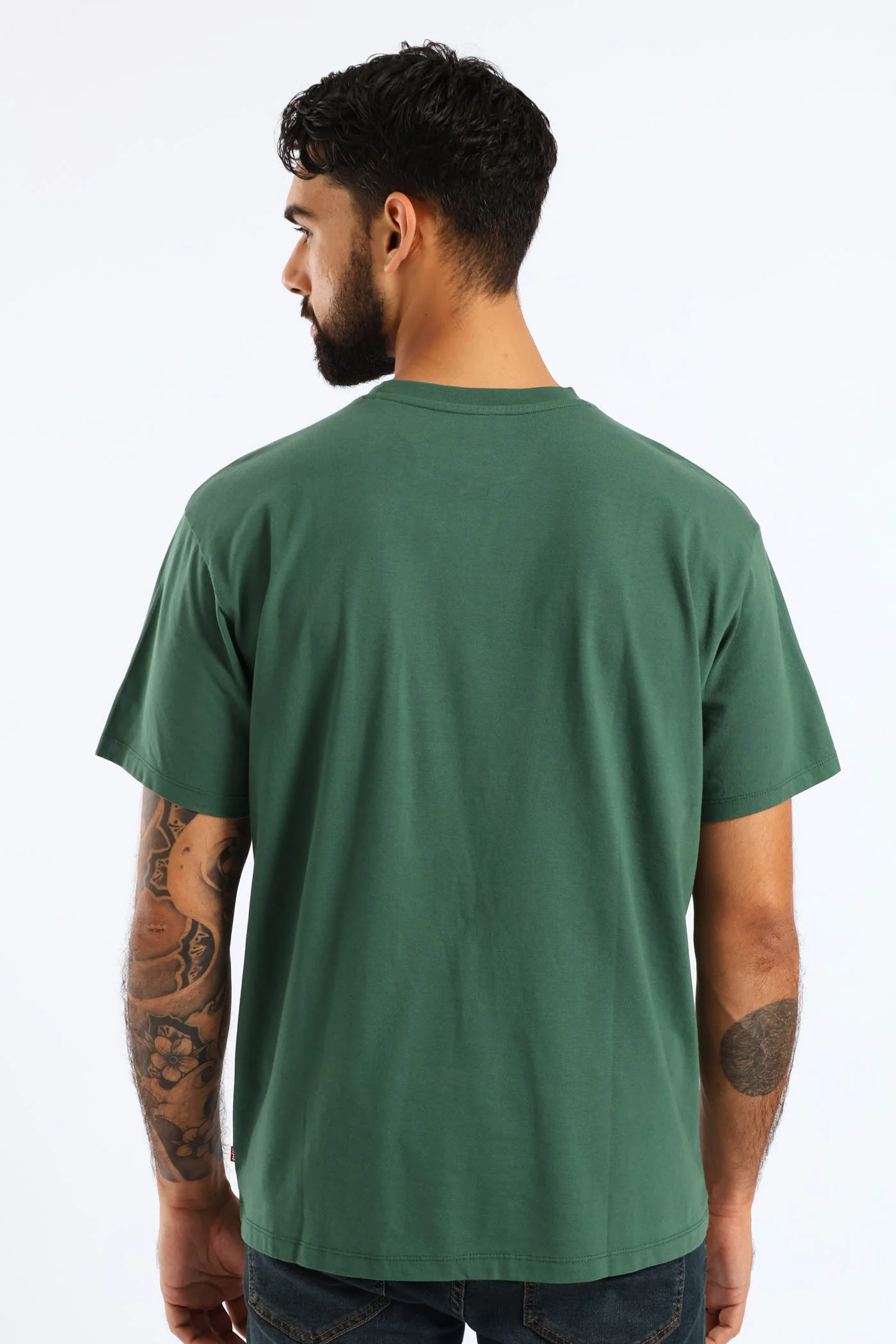 Vintage Fit Graphic Tee - Emerald - Image 4