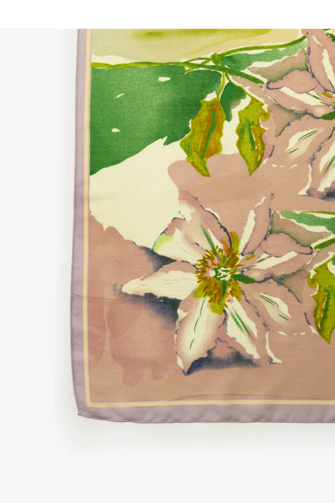 Vintage Fleur Scarf - Multi - Image 4
