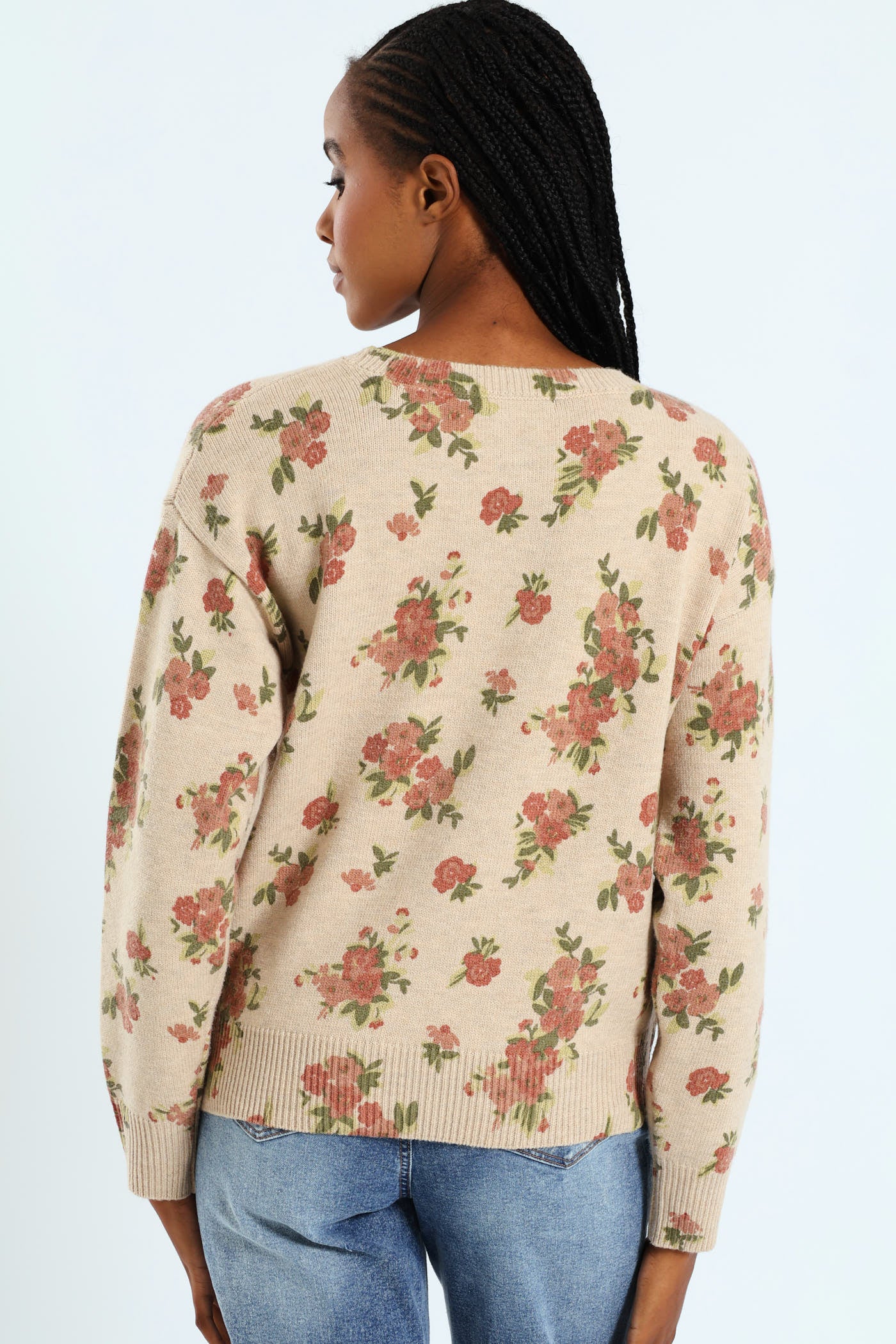 Vintage Floral Pullover - Image 3