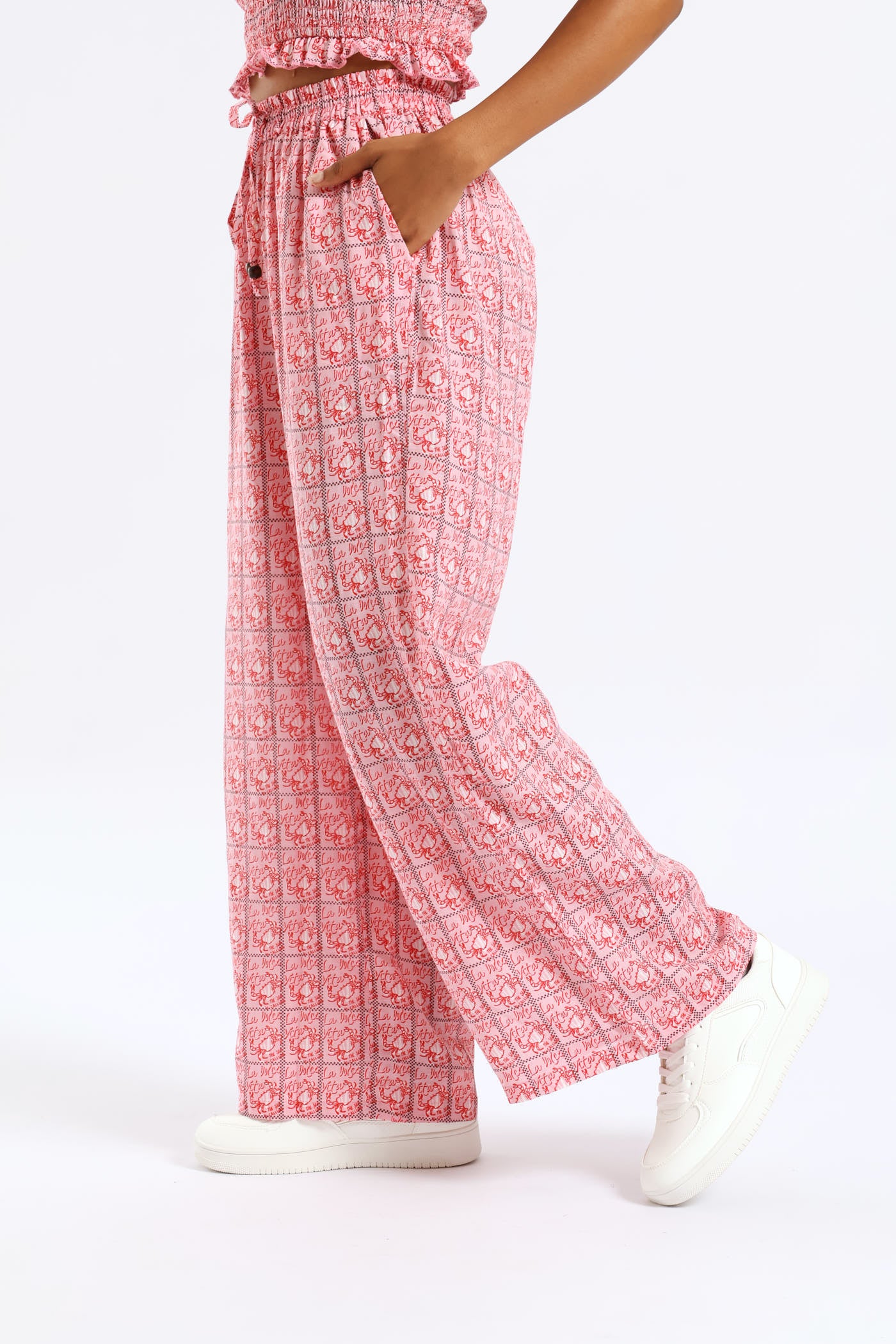 Vita Crab Relaxed Pant - Multi - Image 3