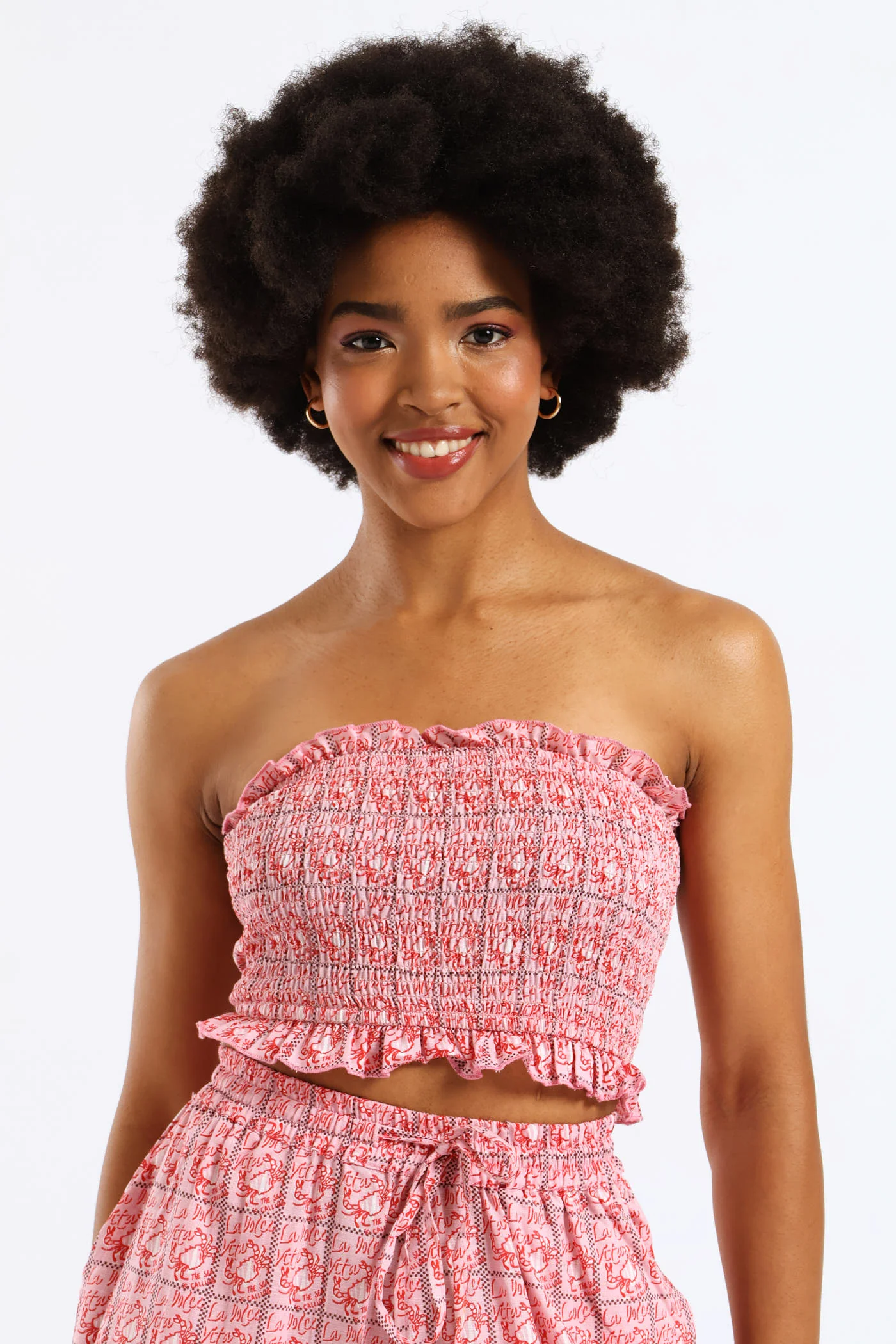 Vita Crab Smock Boobtube - Multi - Image 2