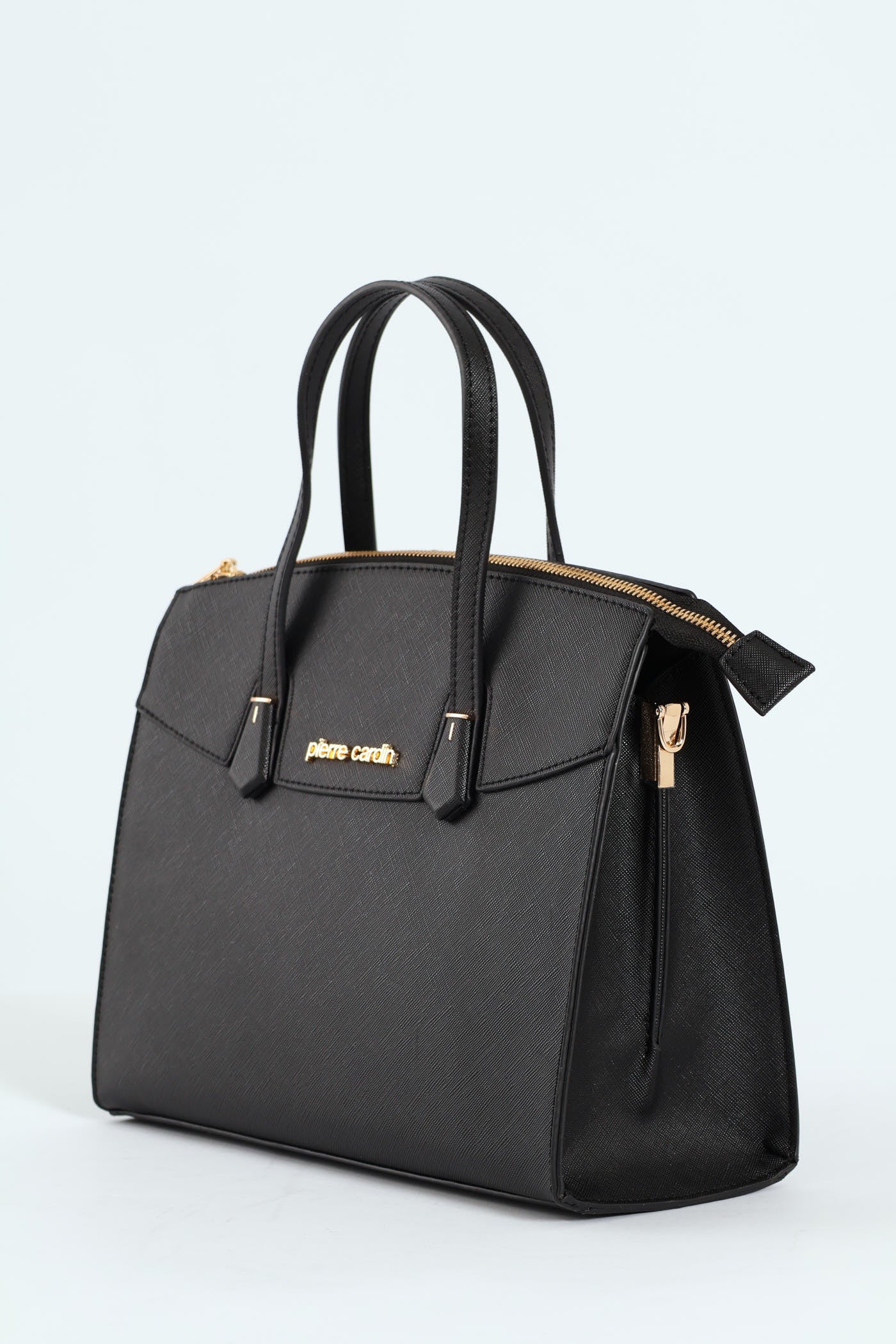 Vivian Structured Satchel - Black - Image 2