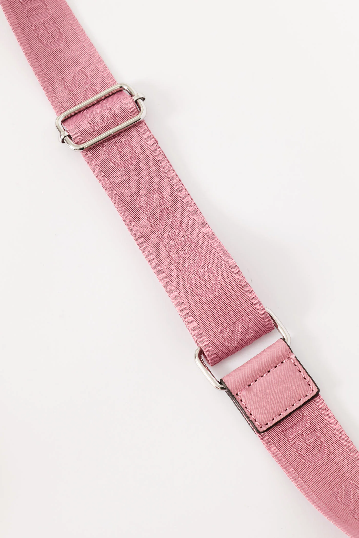 Viviette Double Zip Crossbody Bag - Rose - Image 4
