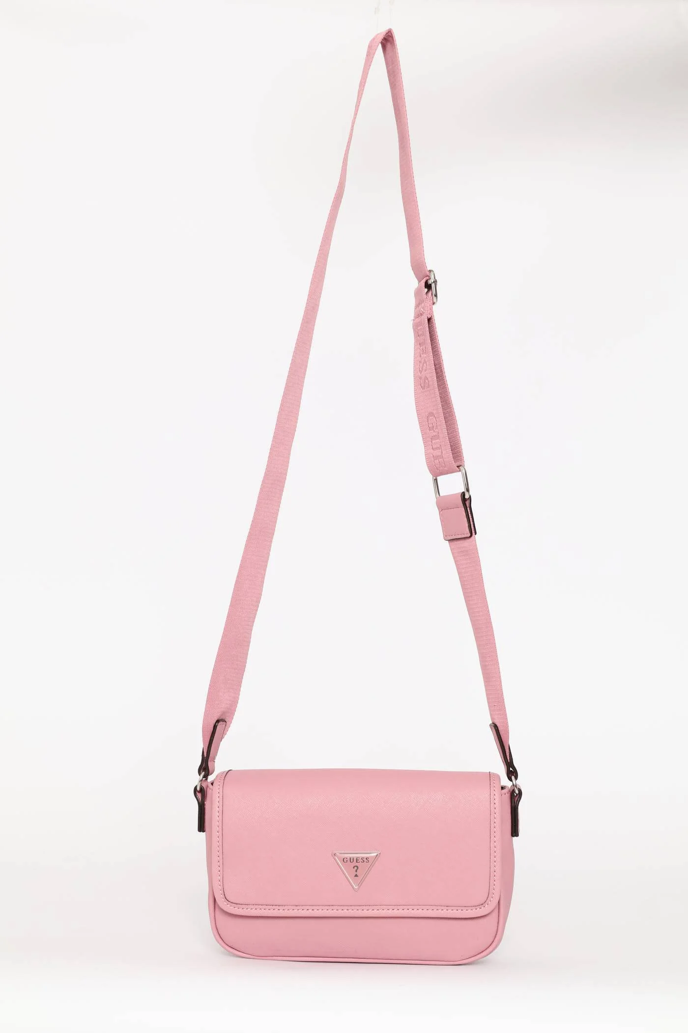 Viviette Flap Mini Crossbody Bag - Mauve - Image 5