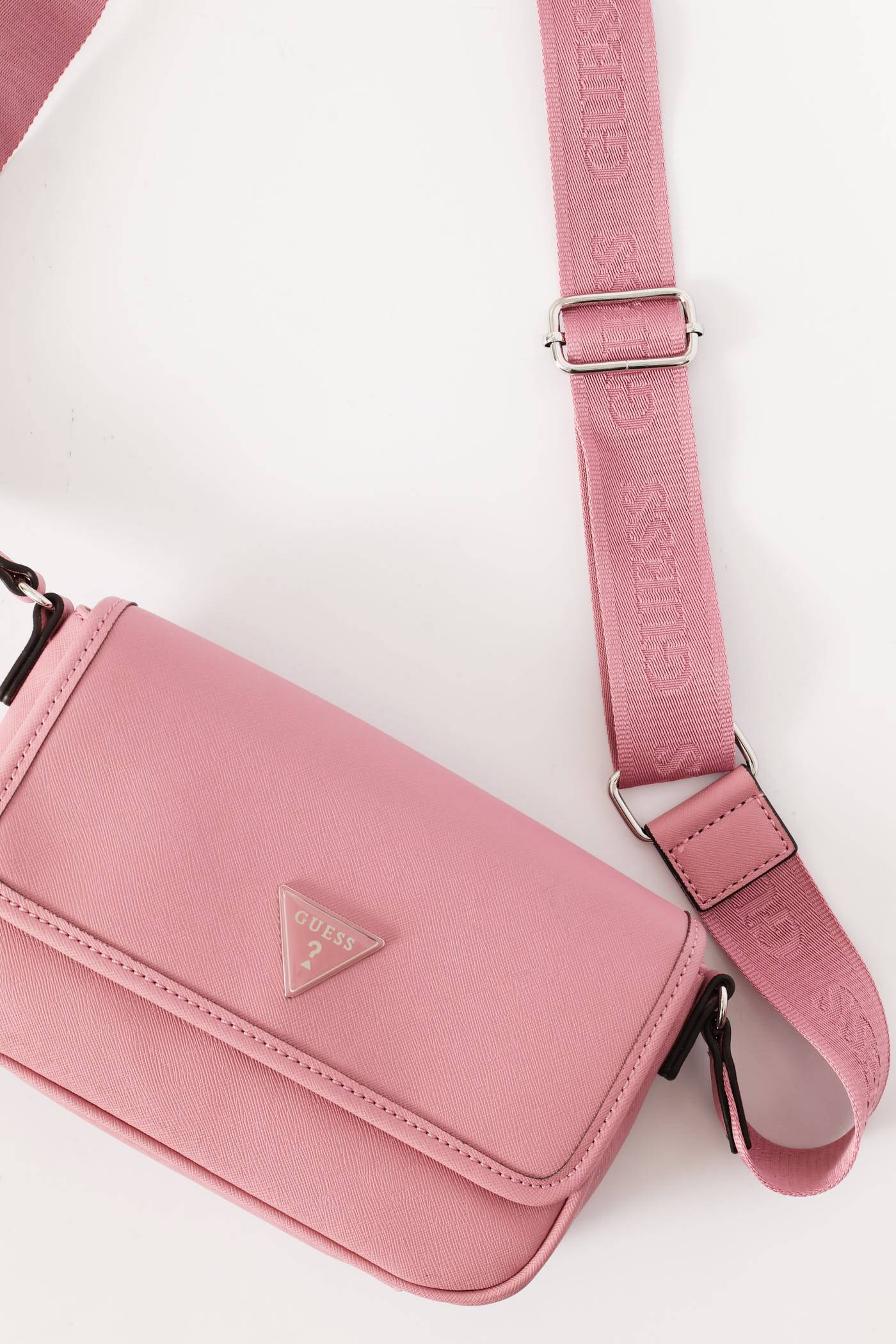 Viviette Flap Mini Crossbody Bag - Mauve - Image 6