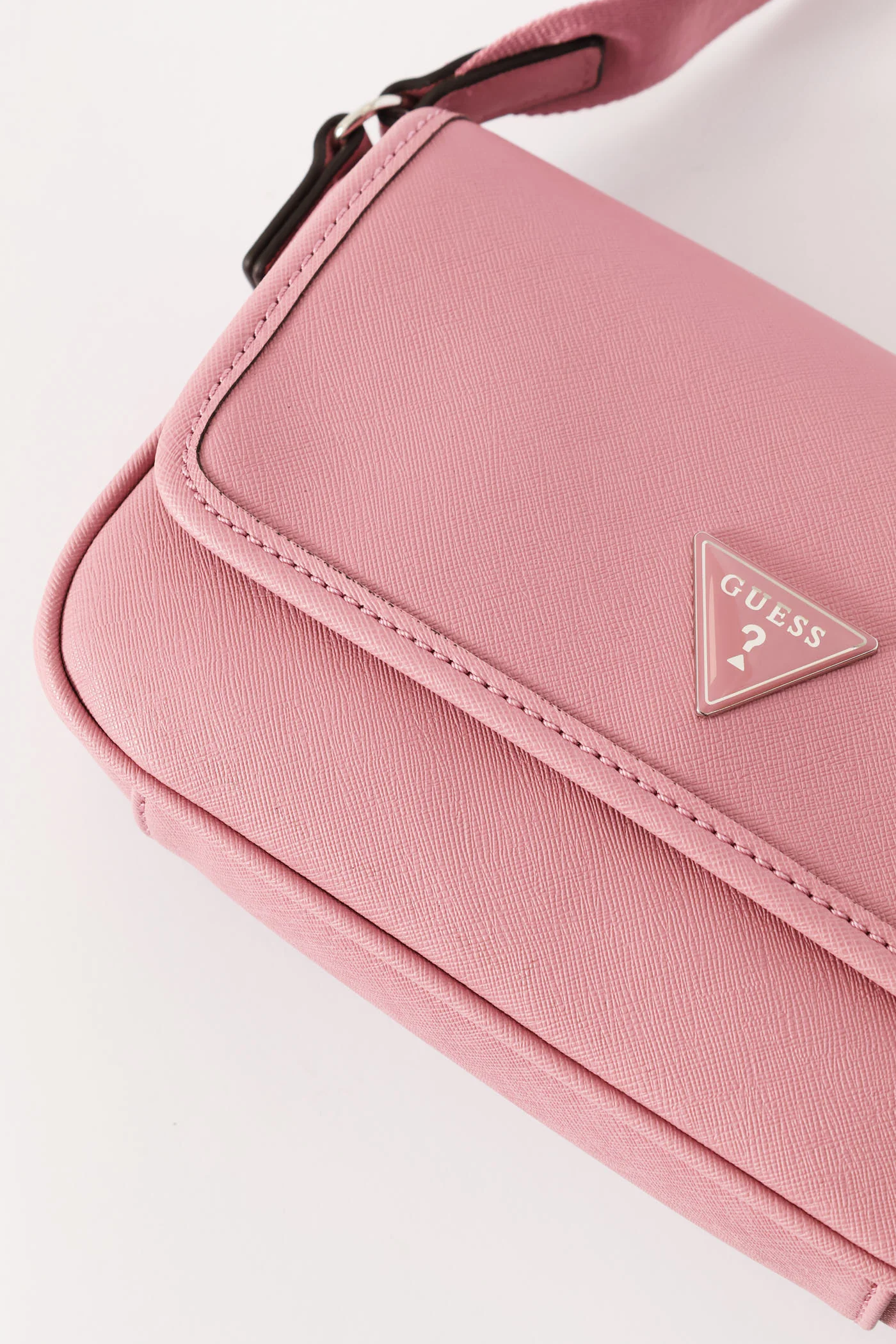 Viviette Flap Mini Crossbody Bag - Mauve - Image 7