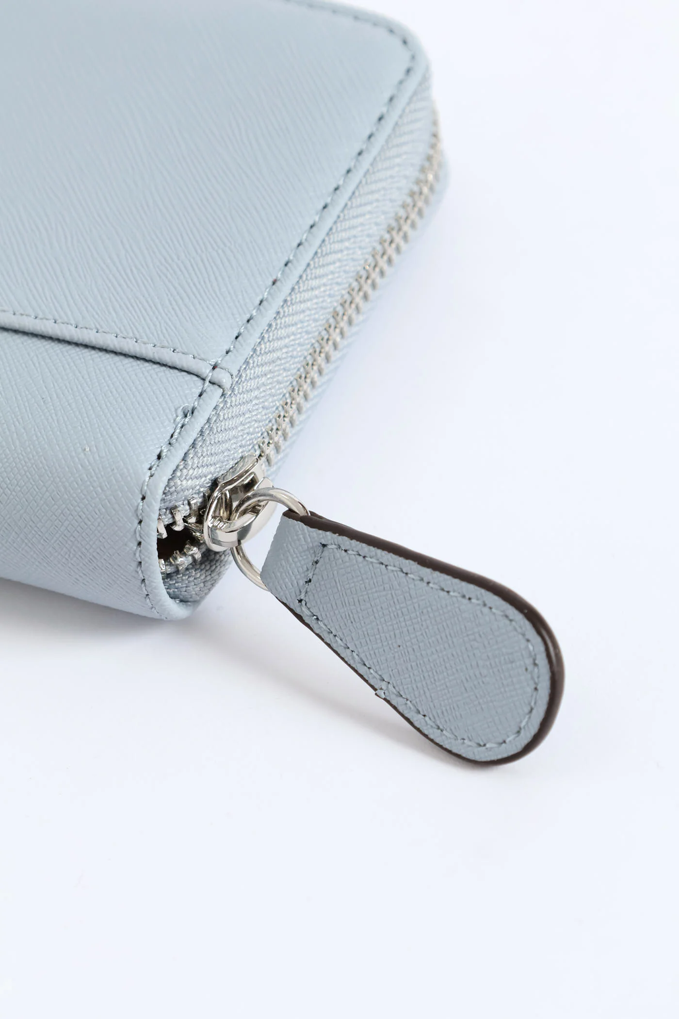 Viviette Medium Zip Around Purse - Blue - Image 6