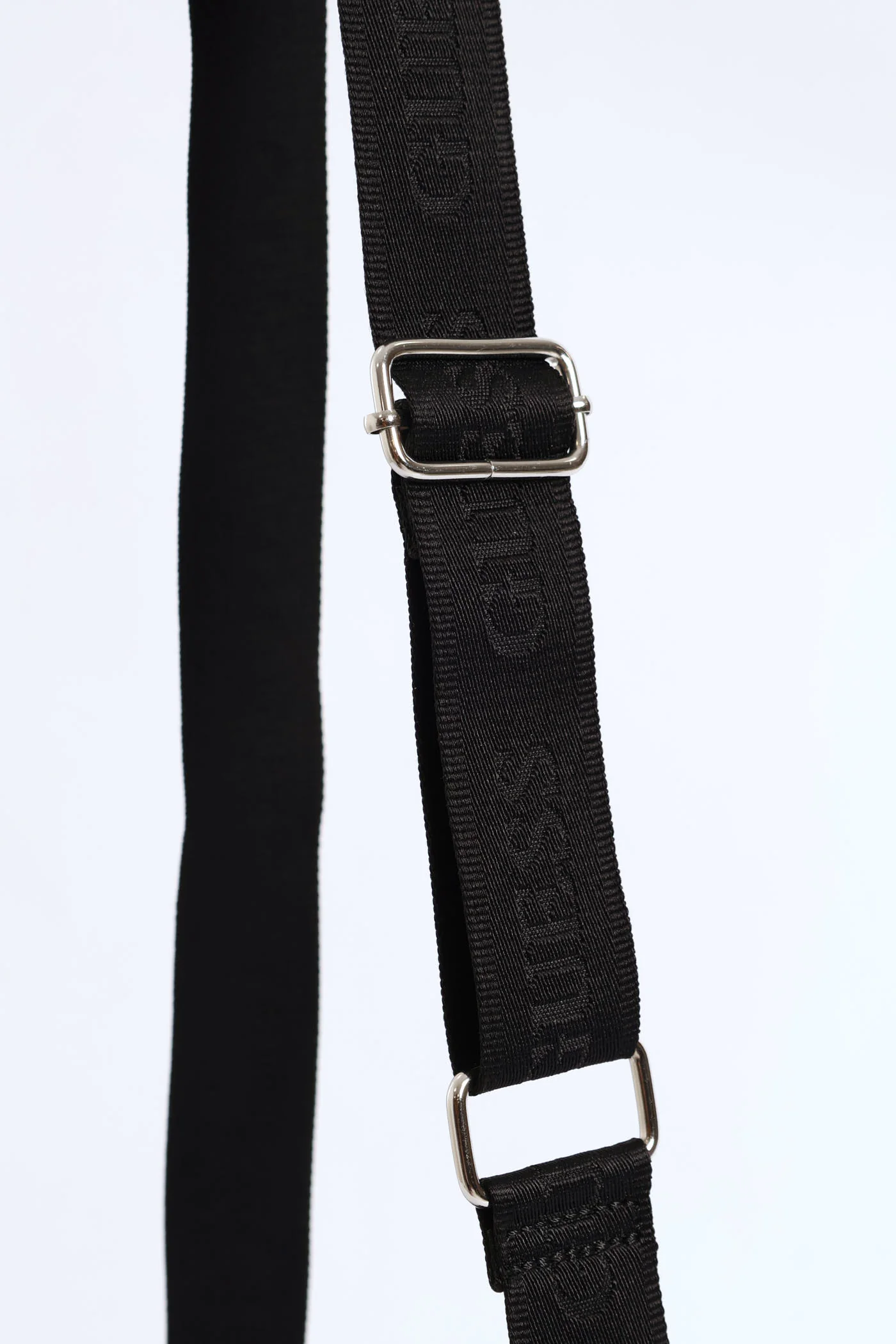 Viviette Mini Double Zip Crossbody Bag - Black - Image 8
