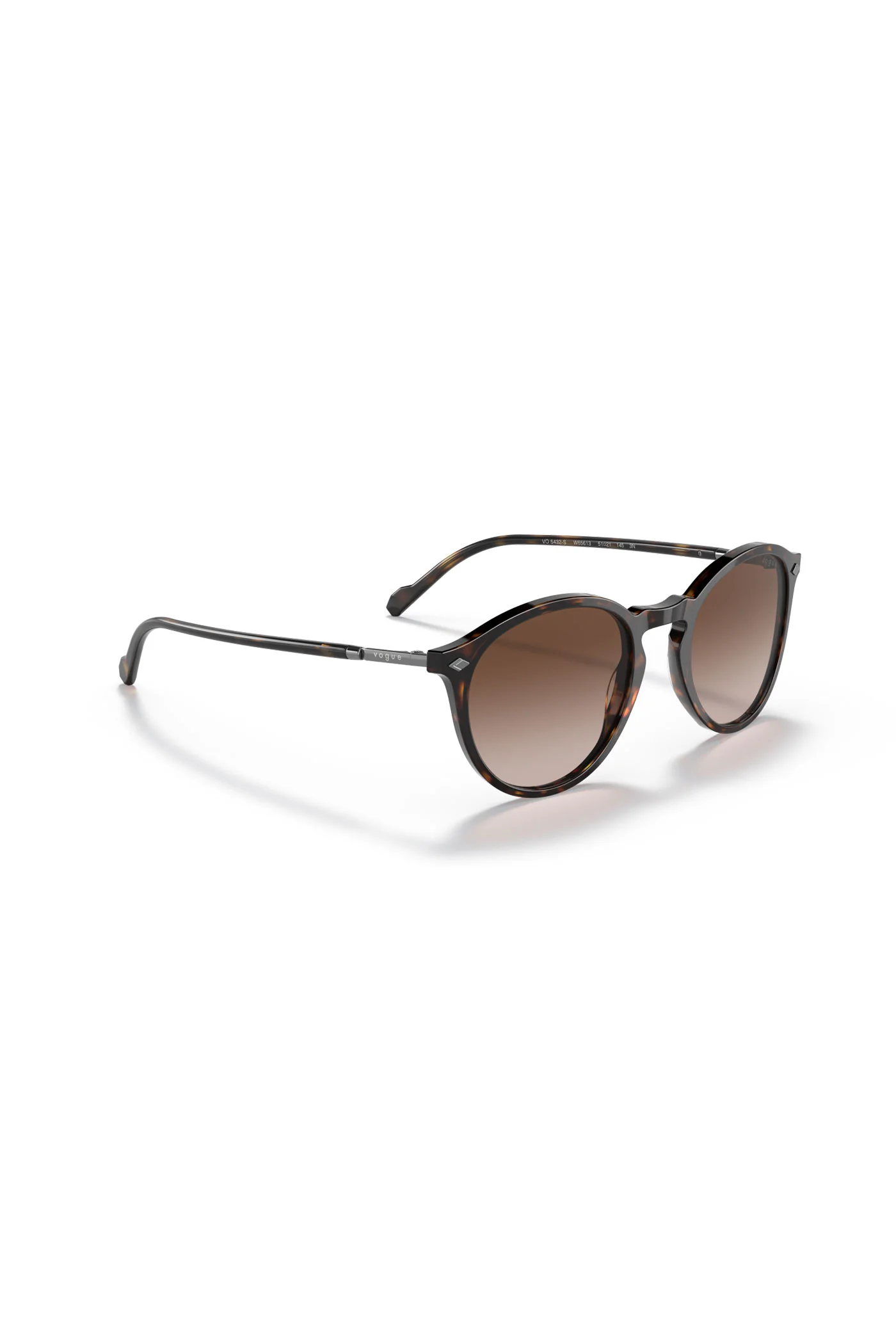 Dark Havana Sunglasses - Tortoise Shell - Image 2