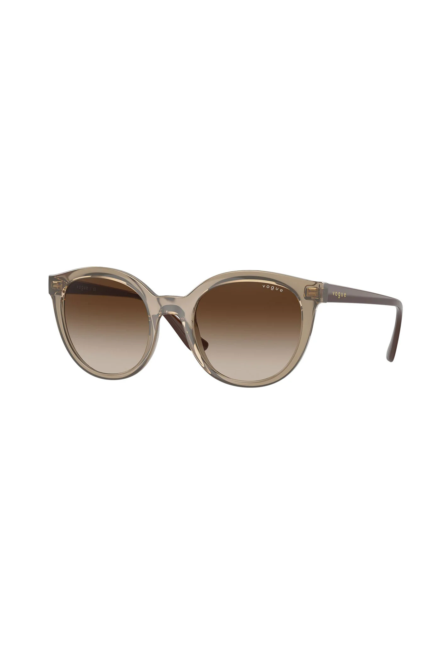 Brown Gradient Sunglasses - Brown - Image 3