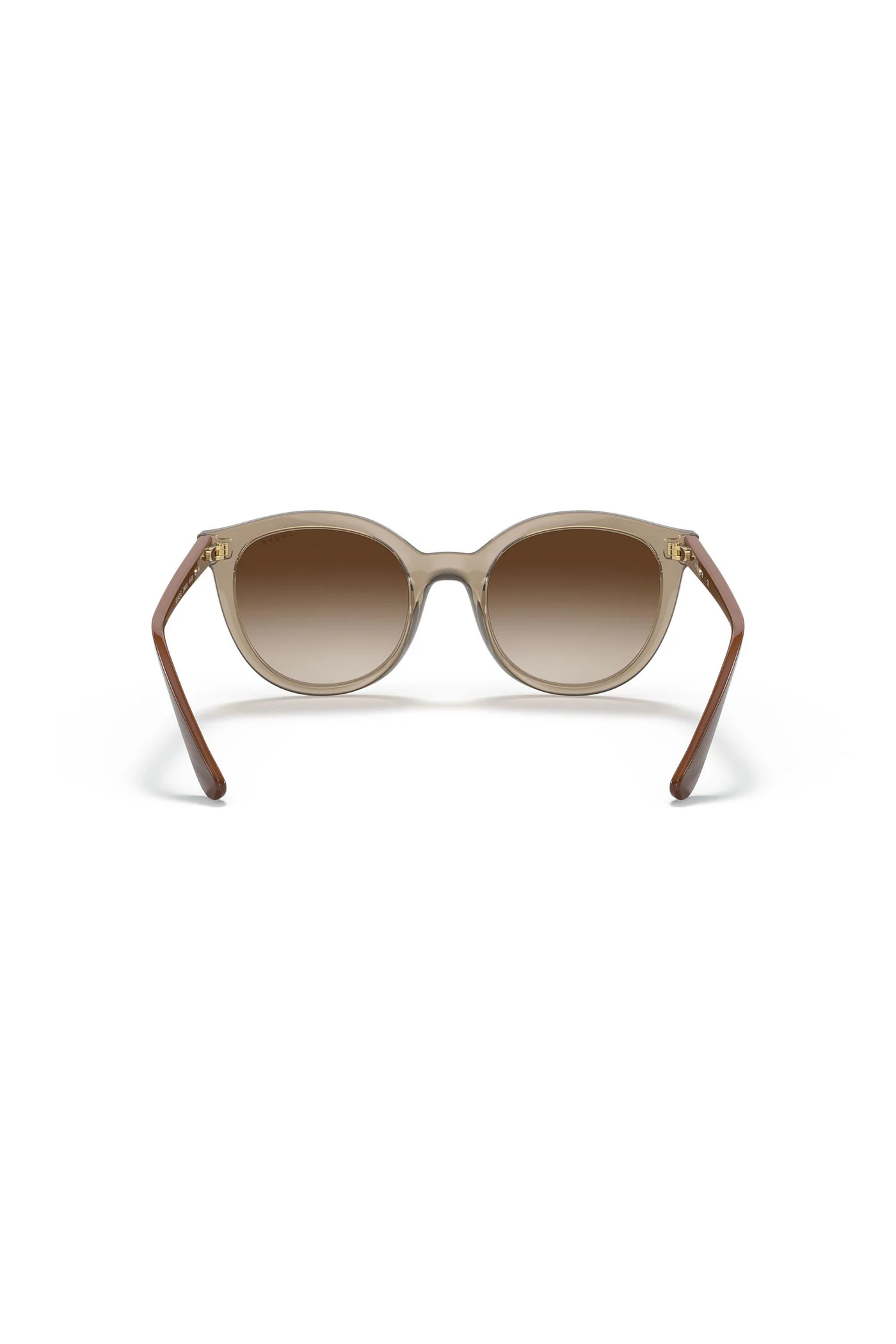 Brown Gradient Sunglasses - Brown - Image 4