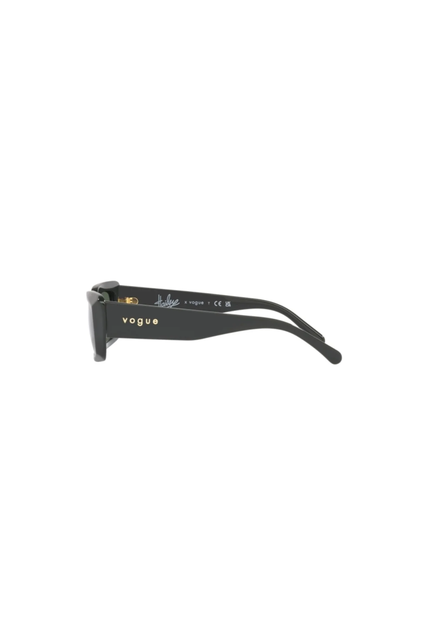 Dark Green Rectangular Sunglasses - Image 3