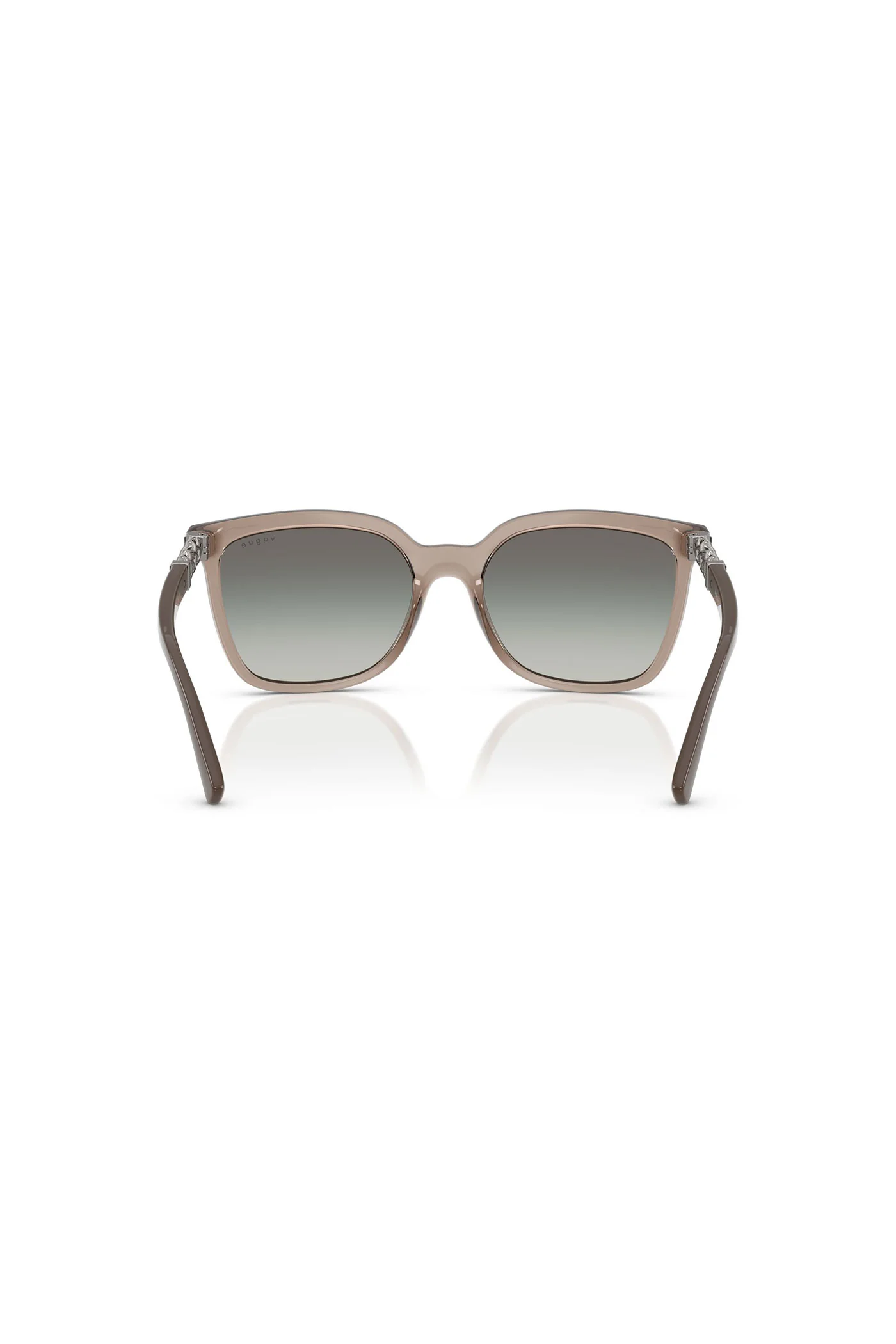 Square Frame Sunglasses - Brown - Image 4