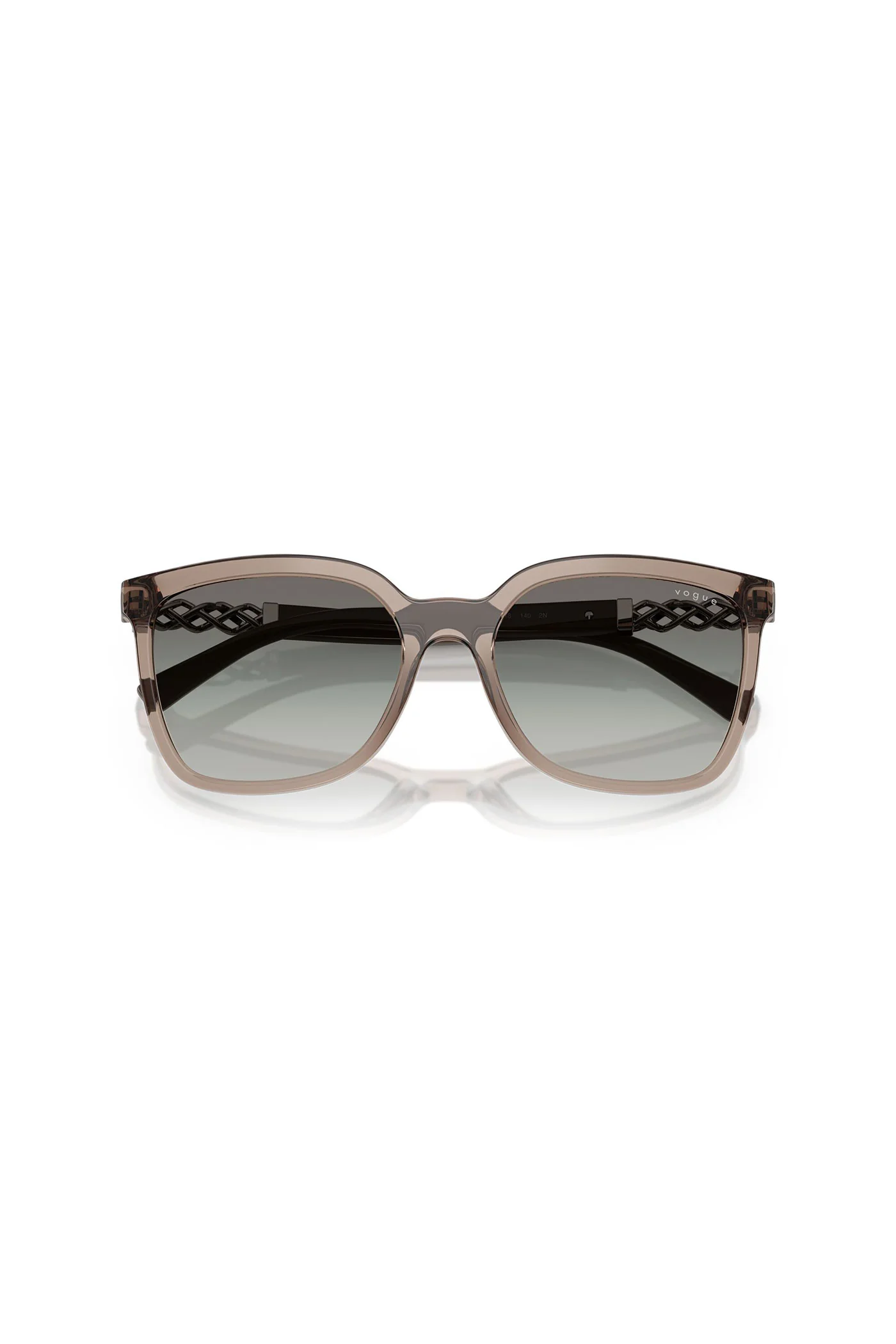 Square Frame Sunglasses - Brown - Image 5