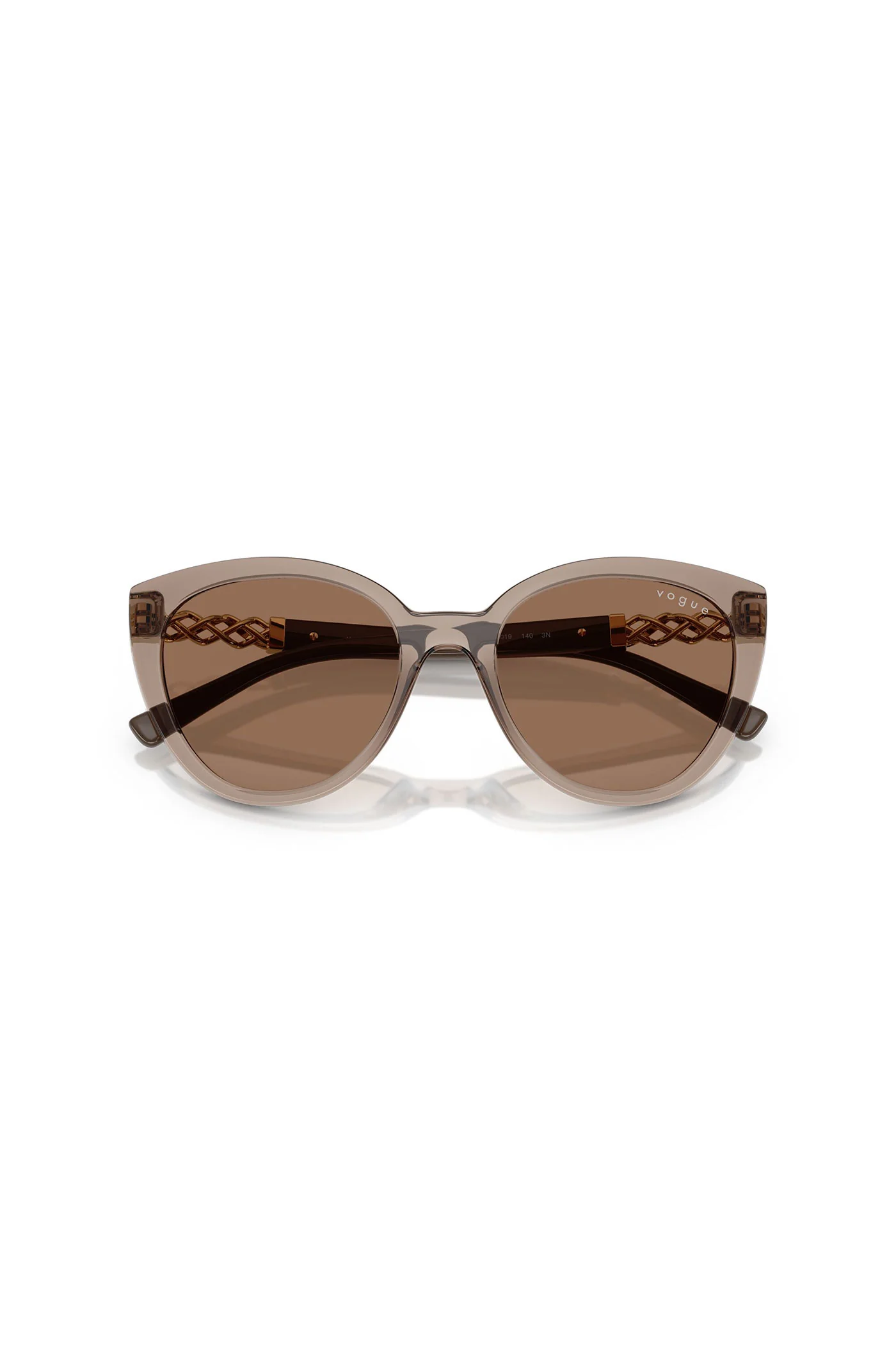 Cat Eye Sunglasses - Brown - Image 5
