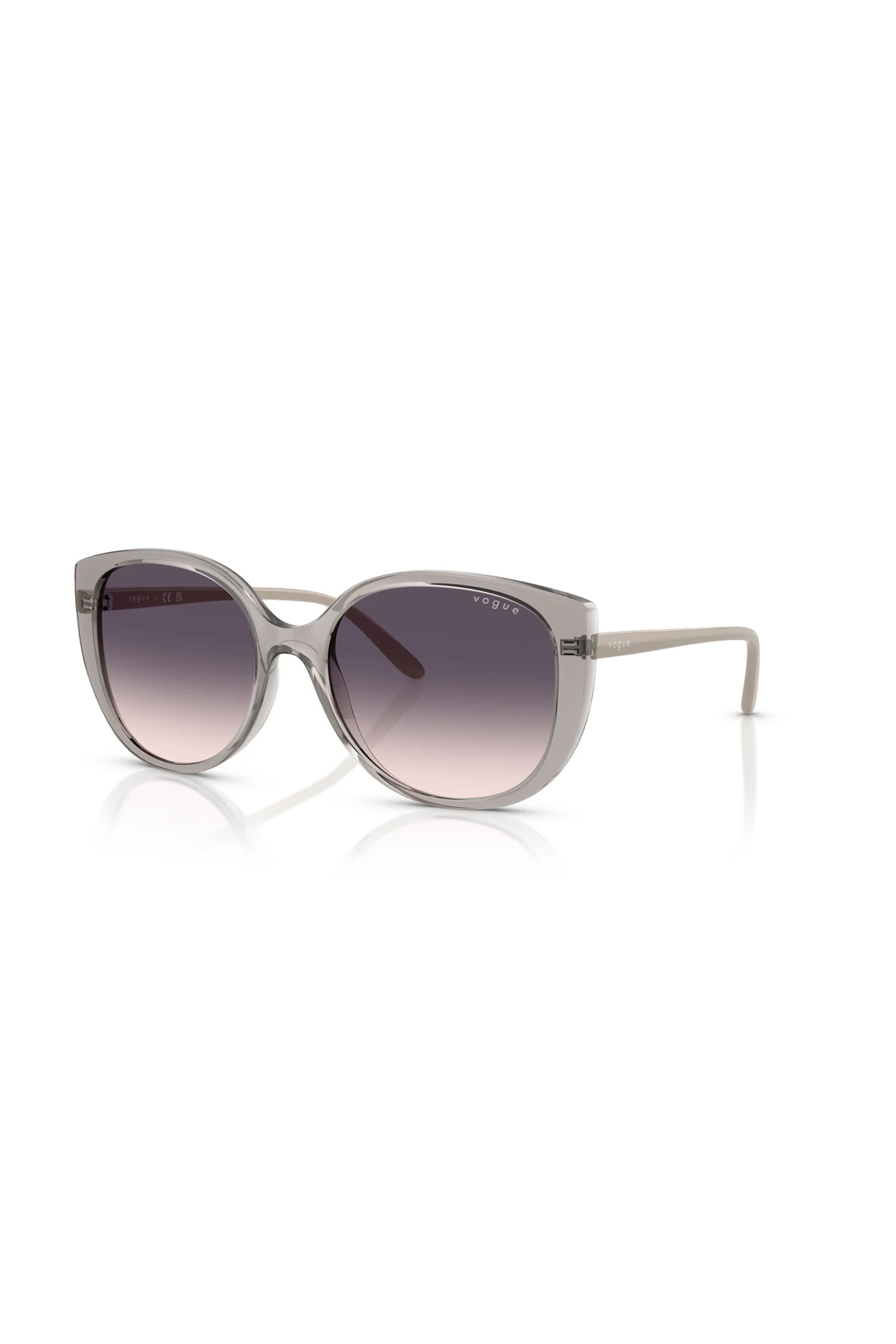 Gradient Lenses Sunglasses - Grey - Image 2