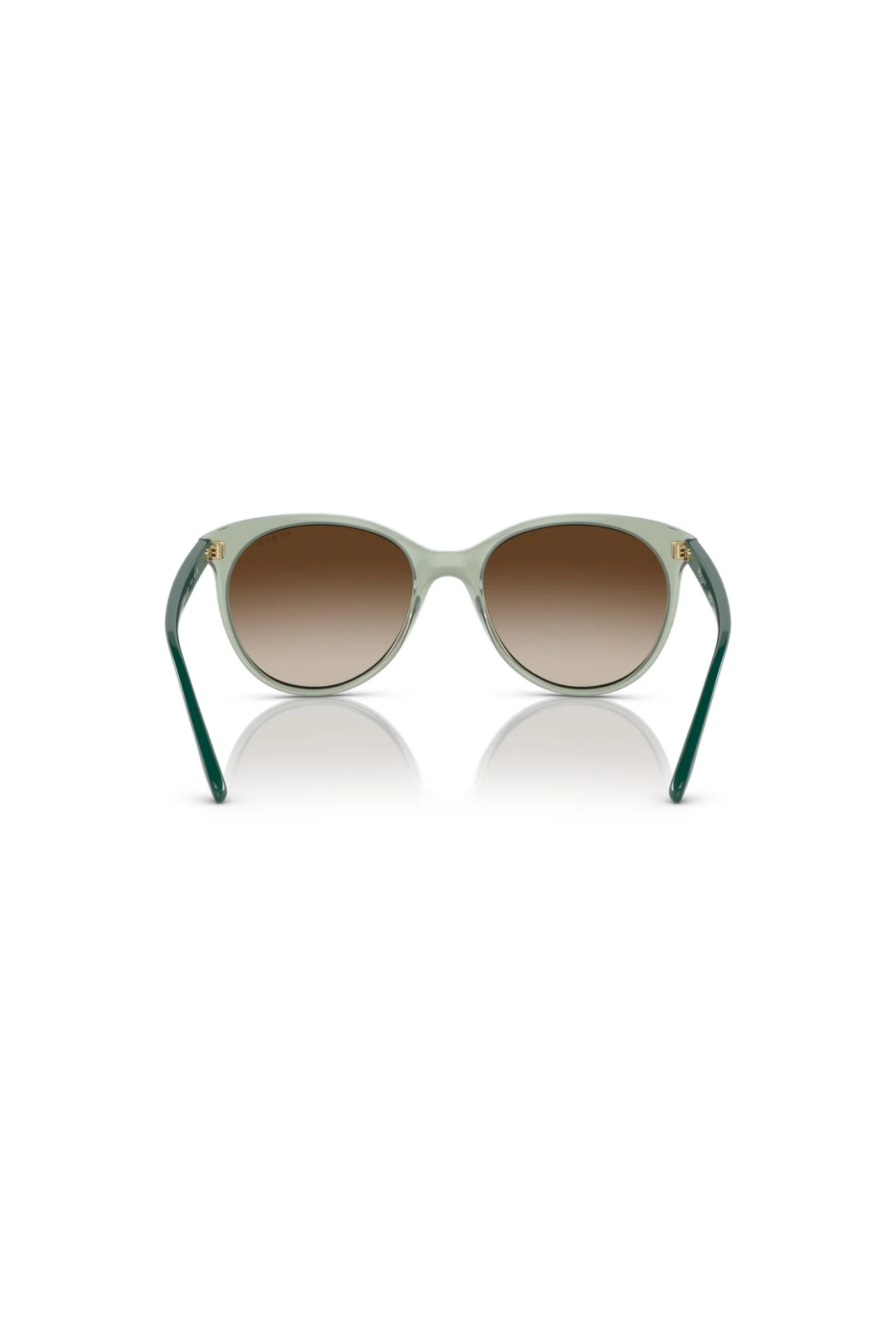 Vogue Transparent Sunglasses - Teal Green - Image 4